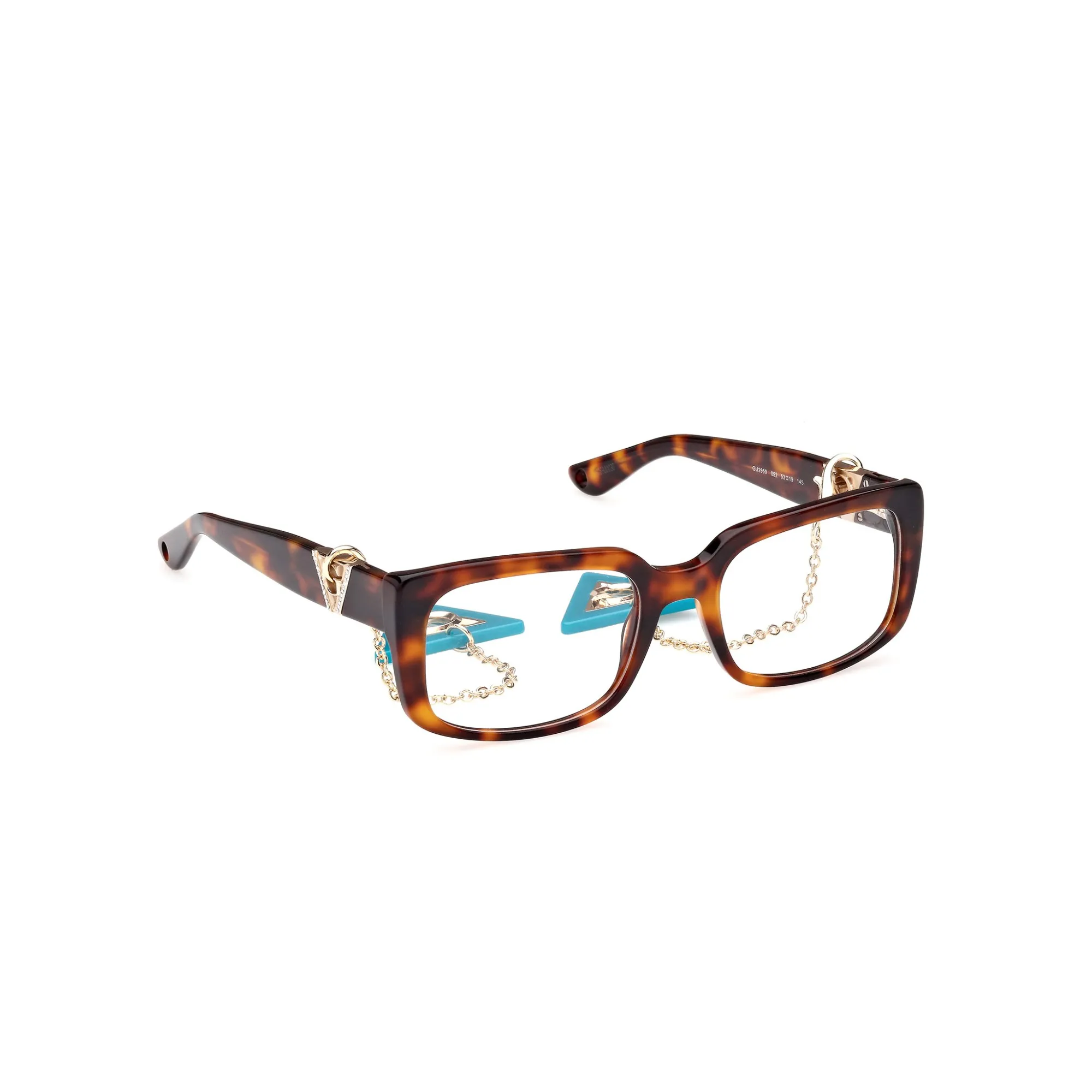   Guess GU 2959 - 052 Avana Scura | Occhiale Da Vista Donna 