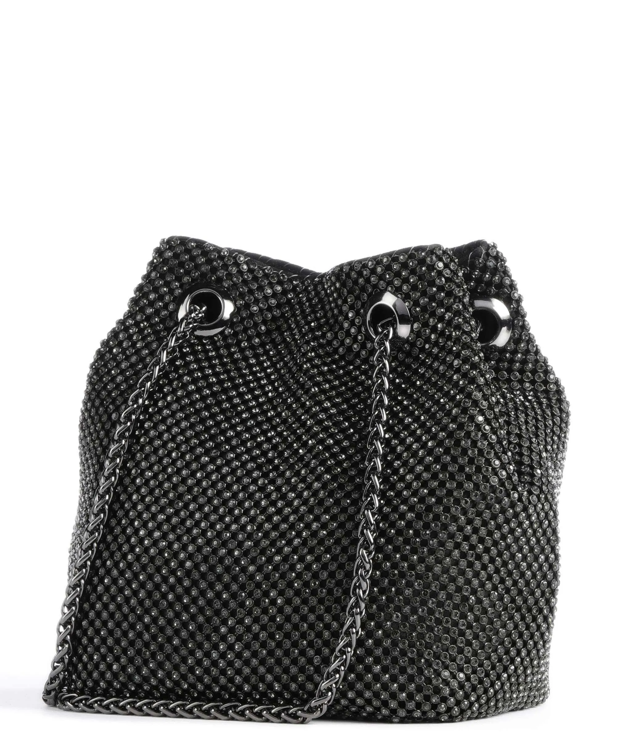  Guess Lua Borsa a secchiello tissu nero  