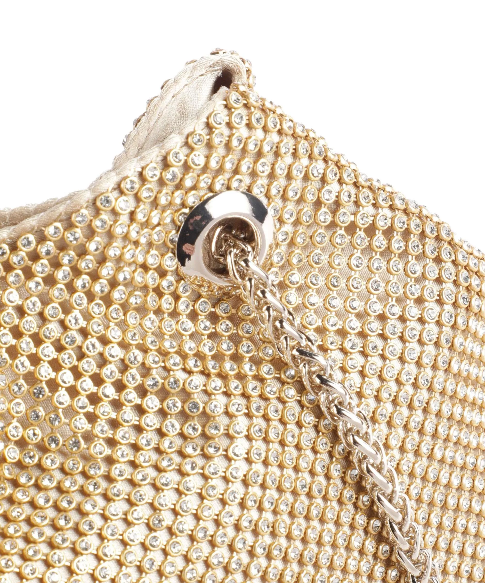  Guess Lua Borsa a secchiello tissu oro  