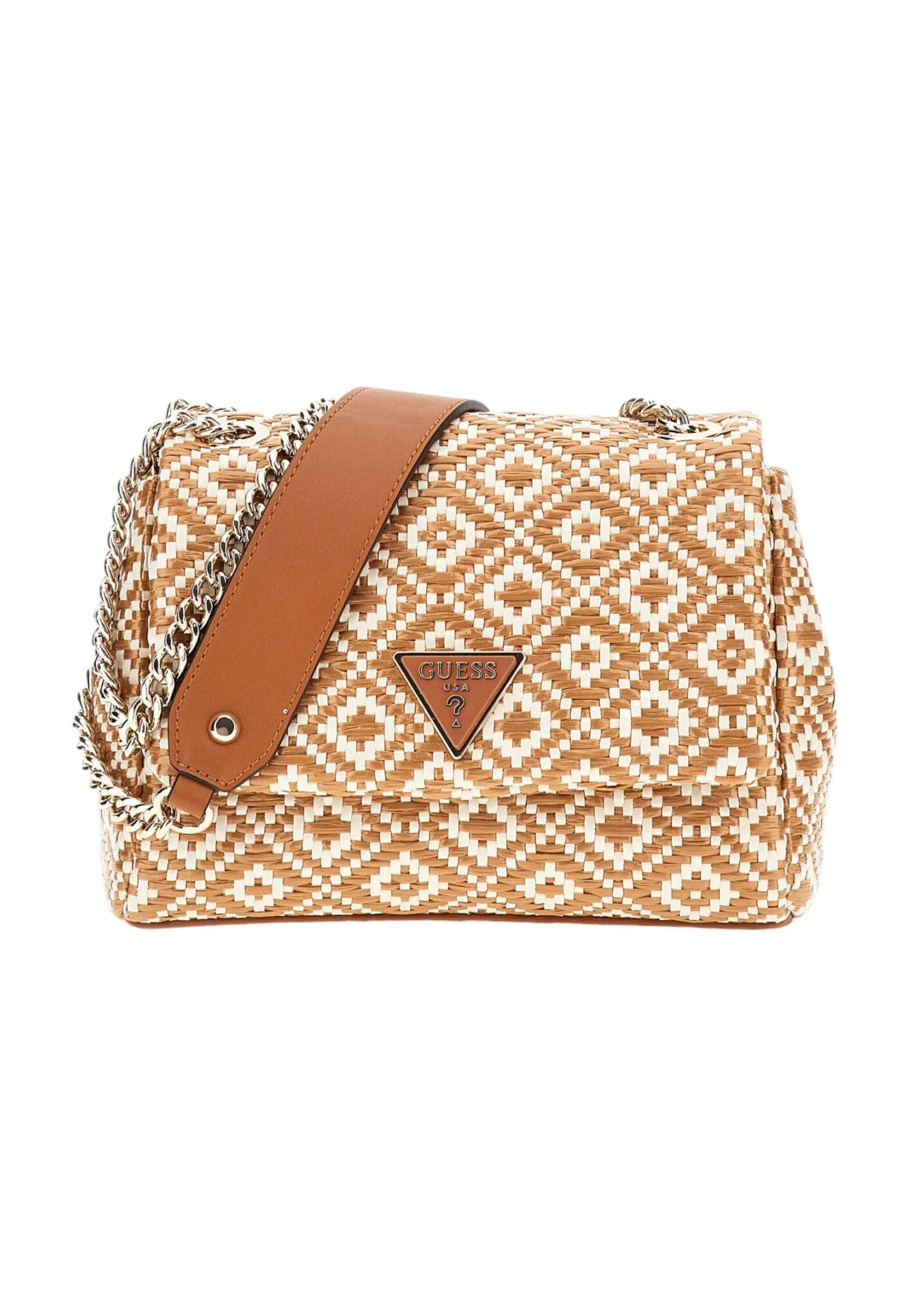 GUESS Rainee Borsa Donna Cognac Marrone WR922821