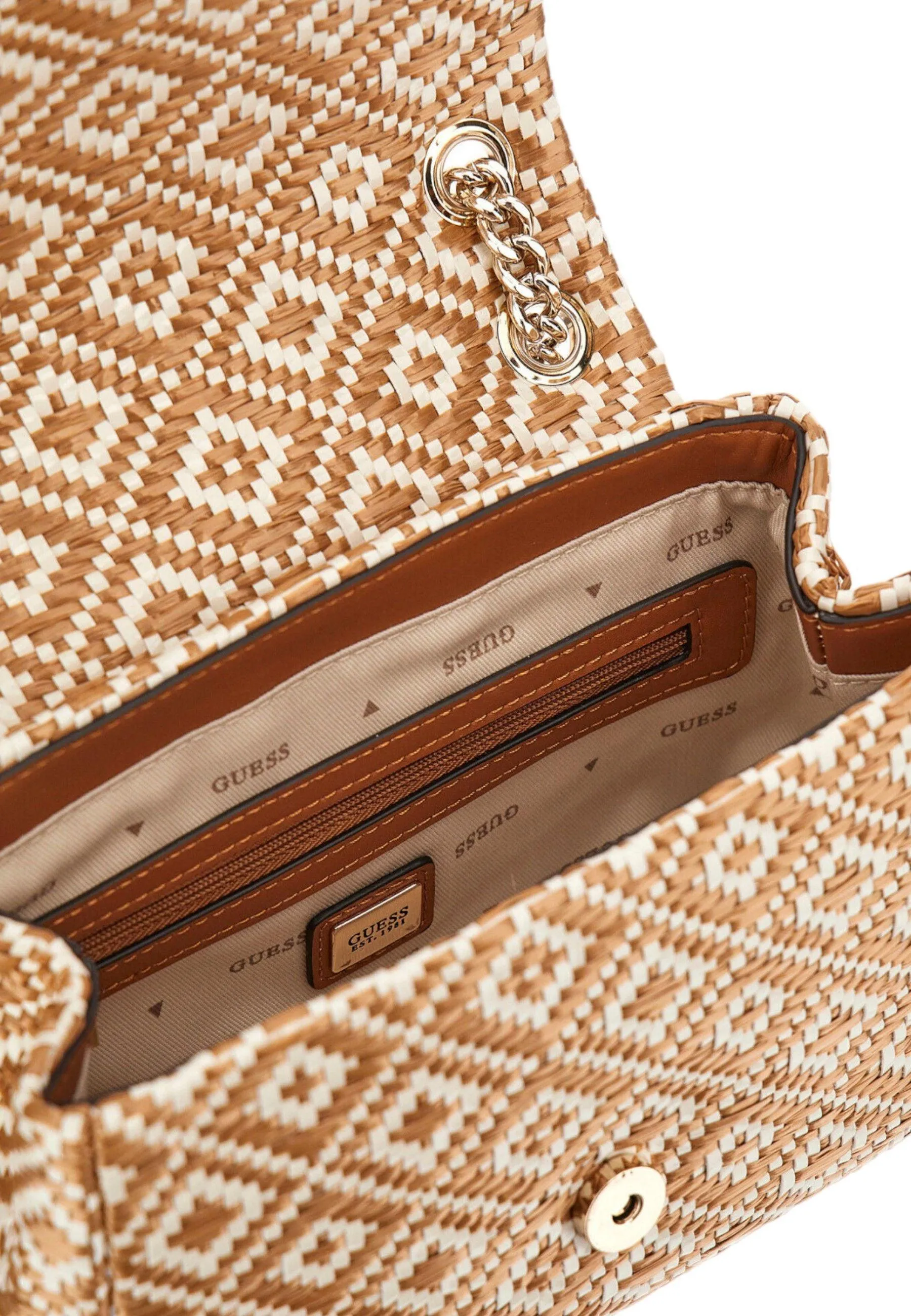 GUESS Rainee Borsa Donna Cognac Marrone WR922821