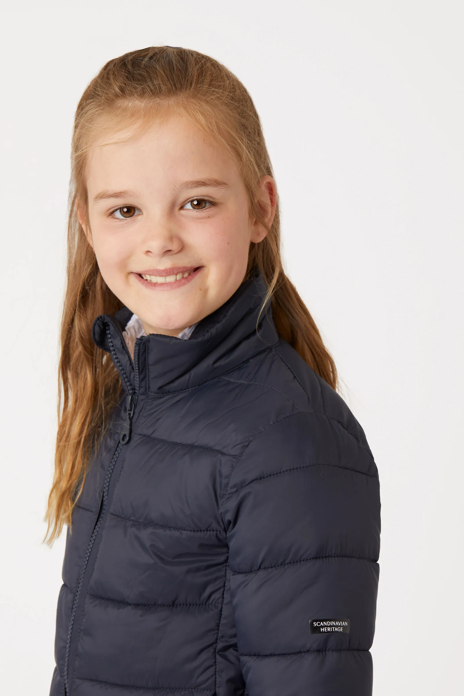 Horze Alicia Giacca da club imbottita leggera da bambini