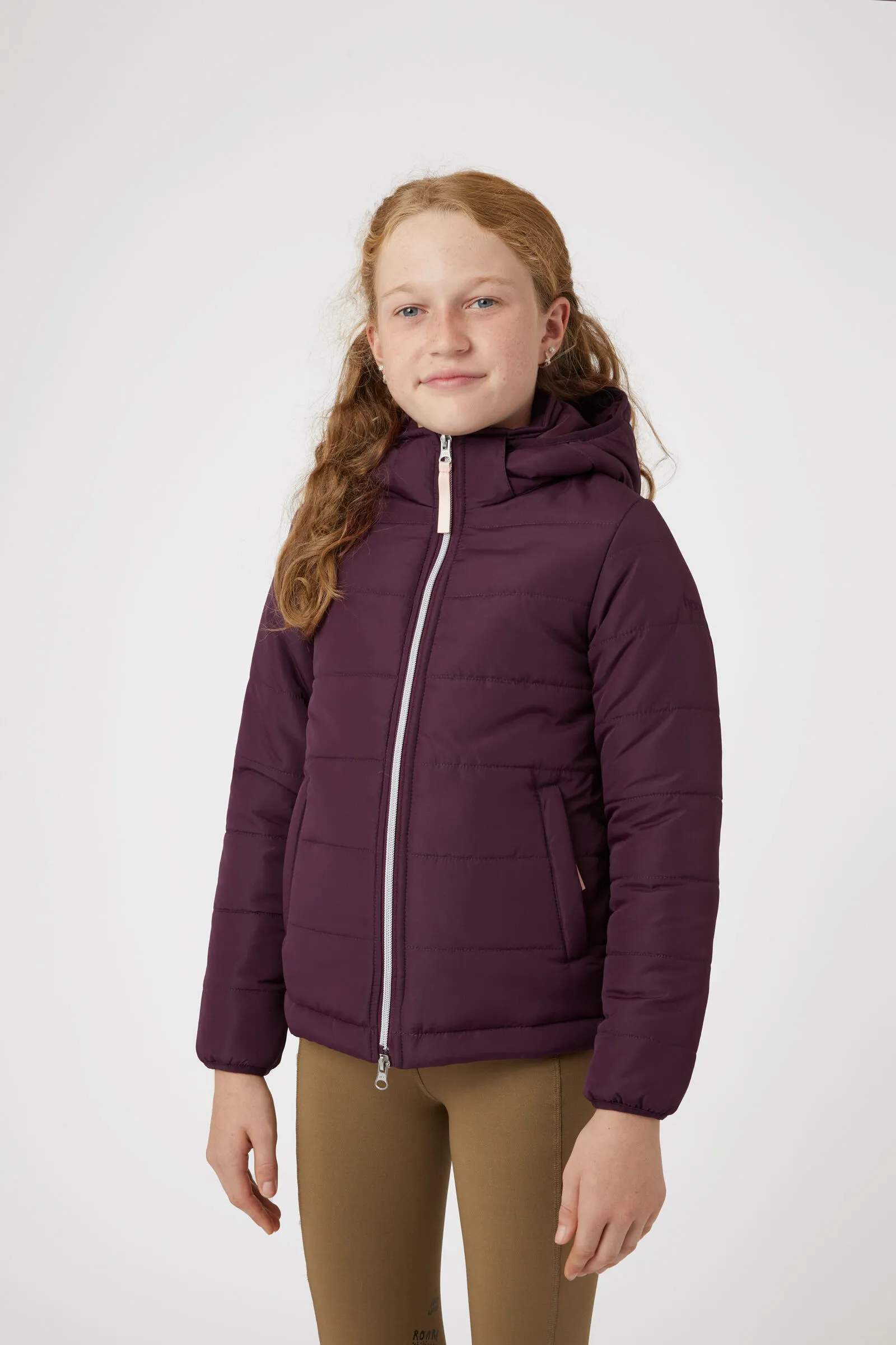 Horze Giacca da equitazione imbottita per bambini