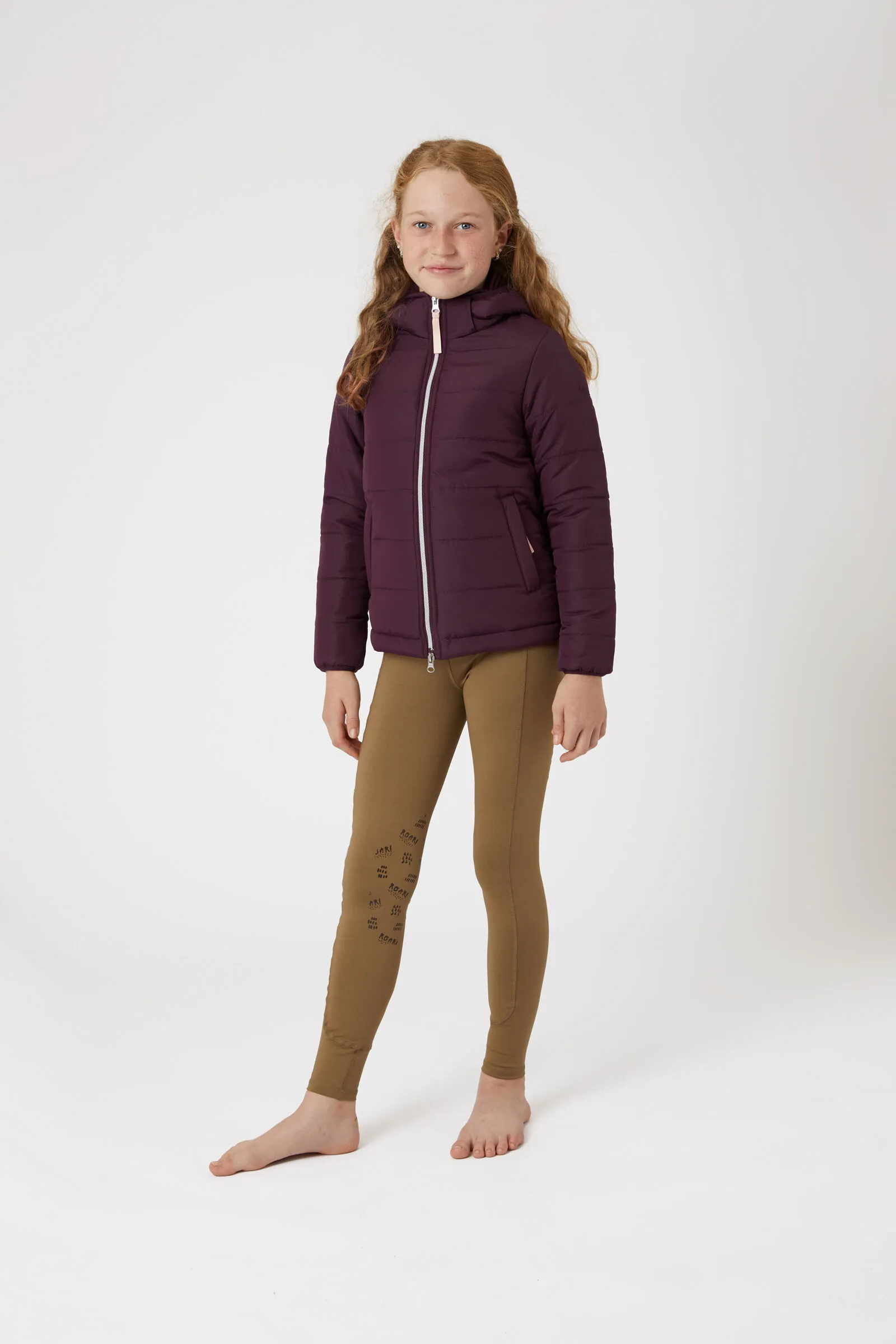 Horze Giacca da equitazione imbottita per bambini
