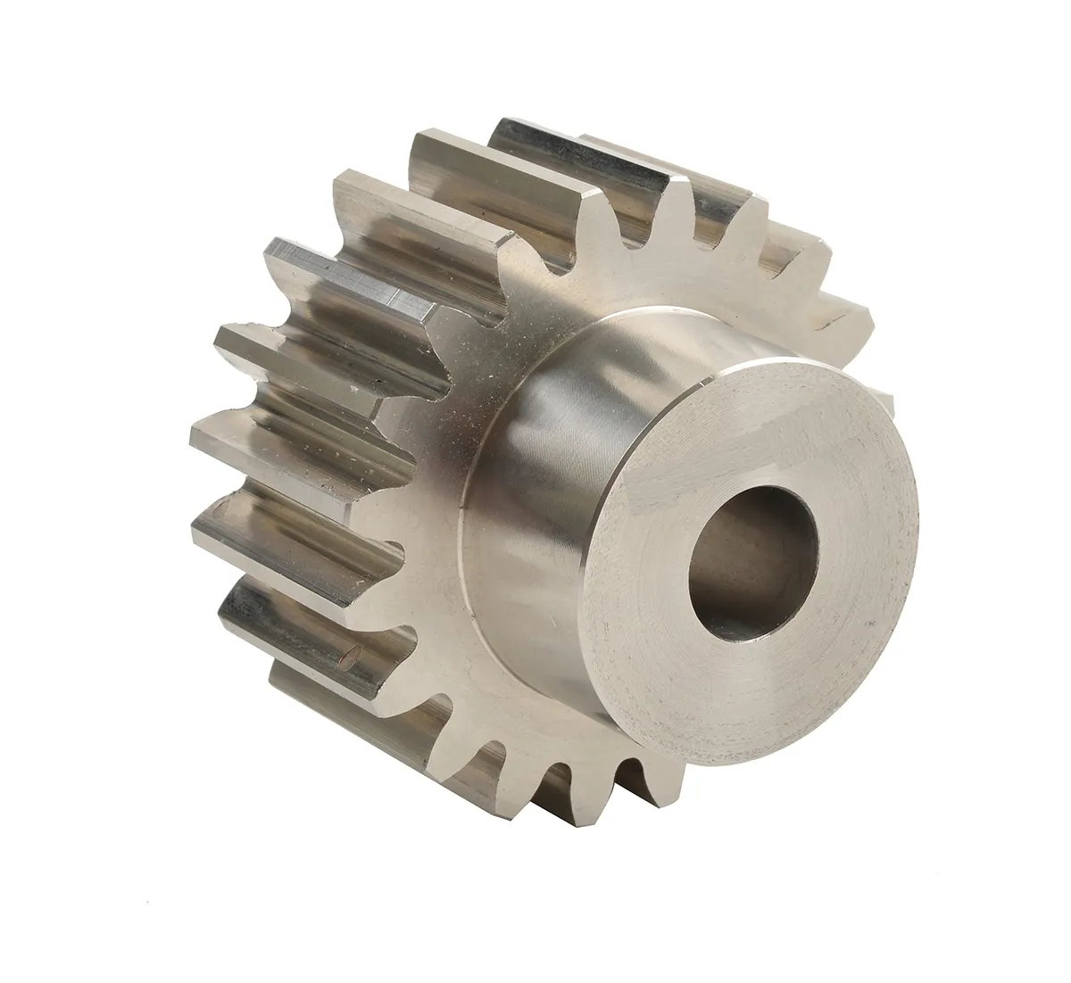 Ingranaggio cilindrico RS PRO, modulo 1, 80 denti, passo Ø 80mm, semigiunto Ø 50mm, foro Ø 12mm, in Acciaio