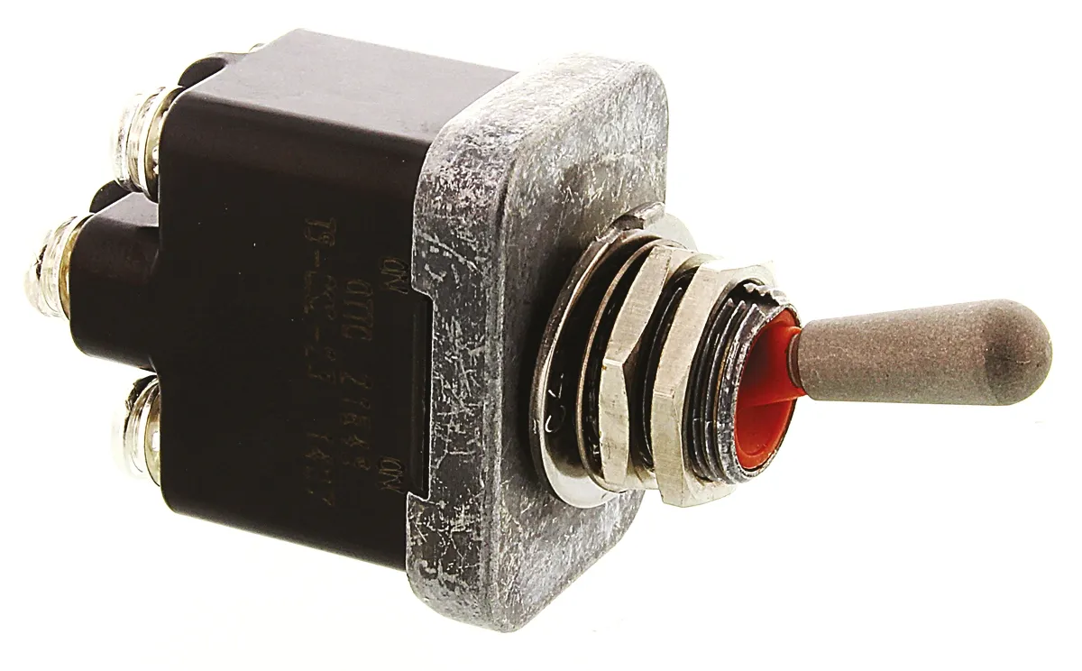Interruttore a levetta IP68S On-Off DPST con terminali A vite