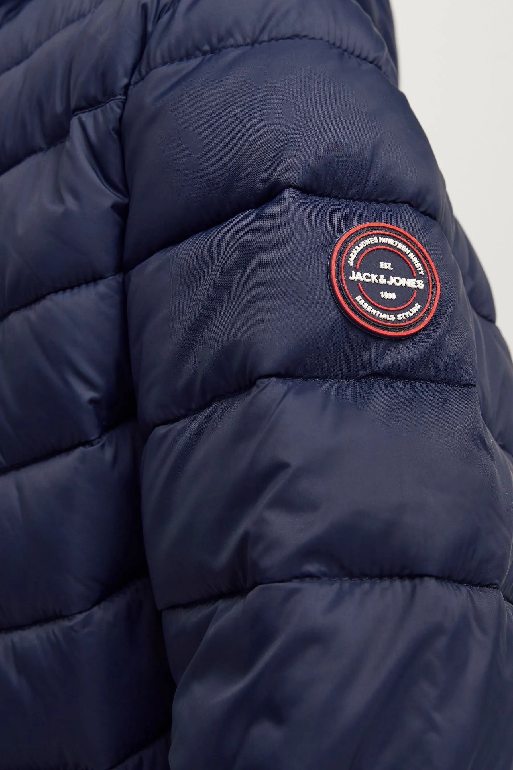 JACK & JONES JUNIOR Nero Hodded Giacca imbottita    