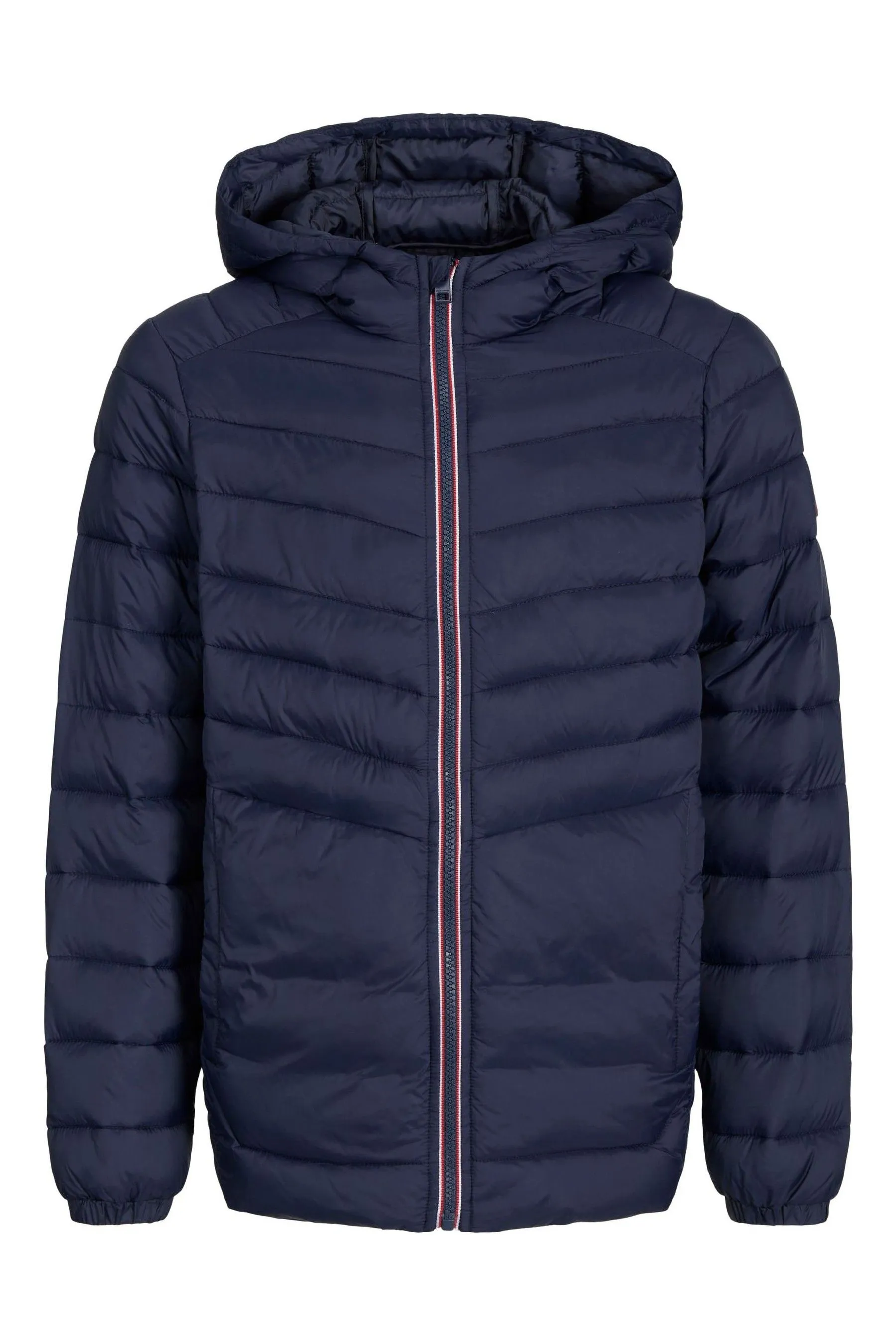 JACK & JONES JUNIOR Nero Hodded Giacca imbottita    