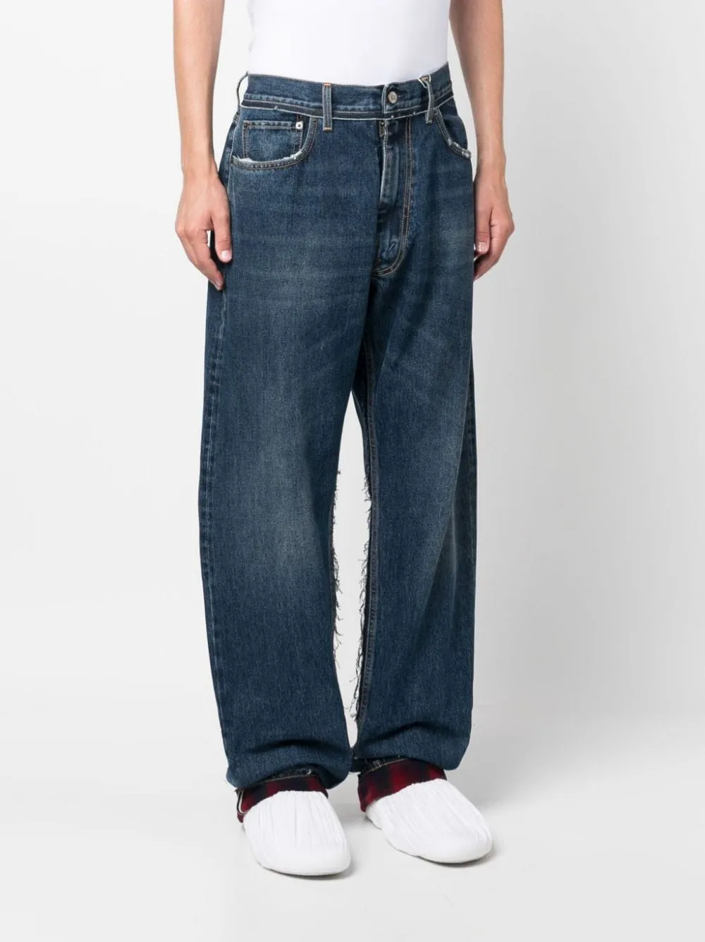 Jeans con effetto vissuto