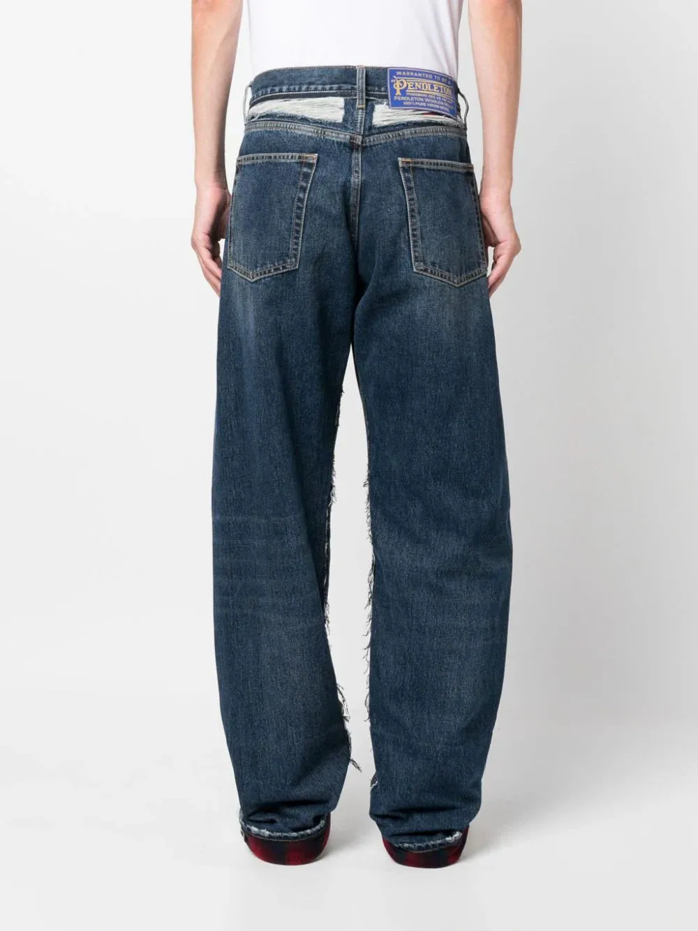 Jeans con effetto vissuto
