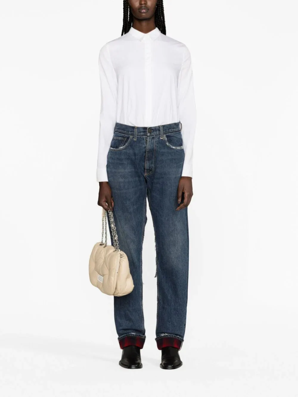 Jeans con effetto vissuto