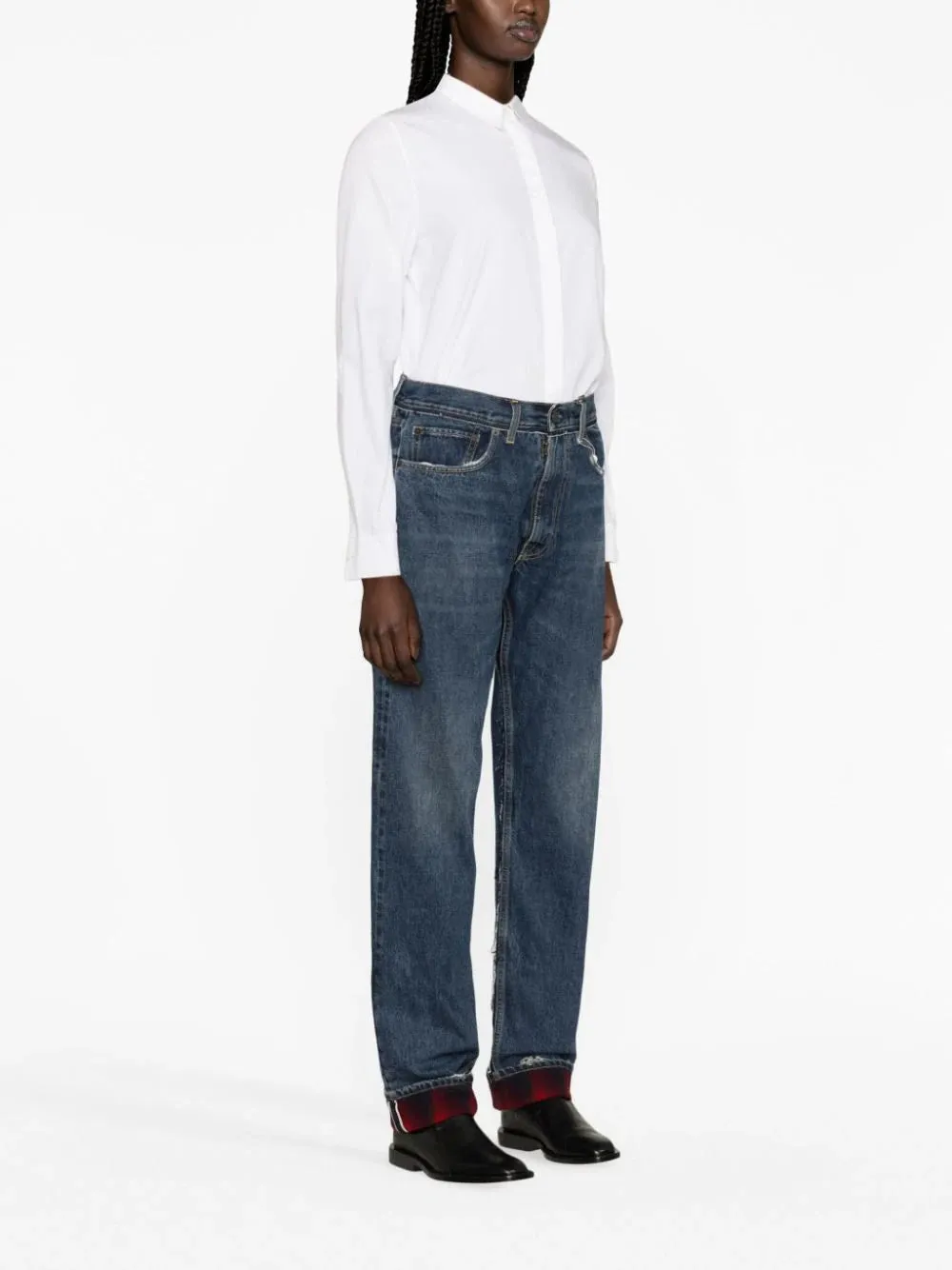 Jeans con effetto vissuto