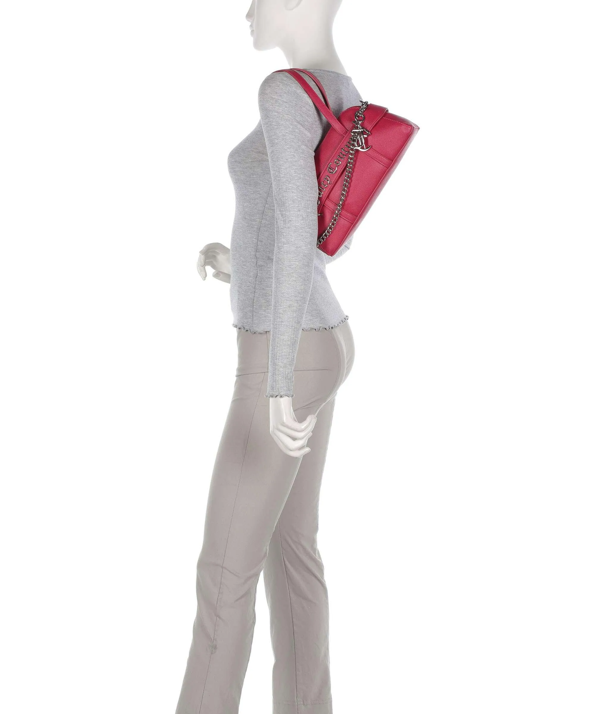  Juicy Couture Jasmine Bugatti Borsa a spalla pelle sintetica fucsia  