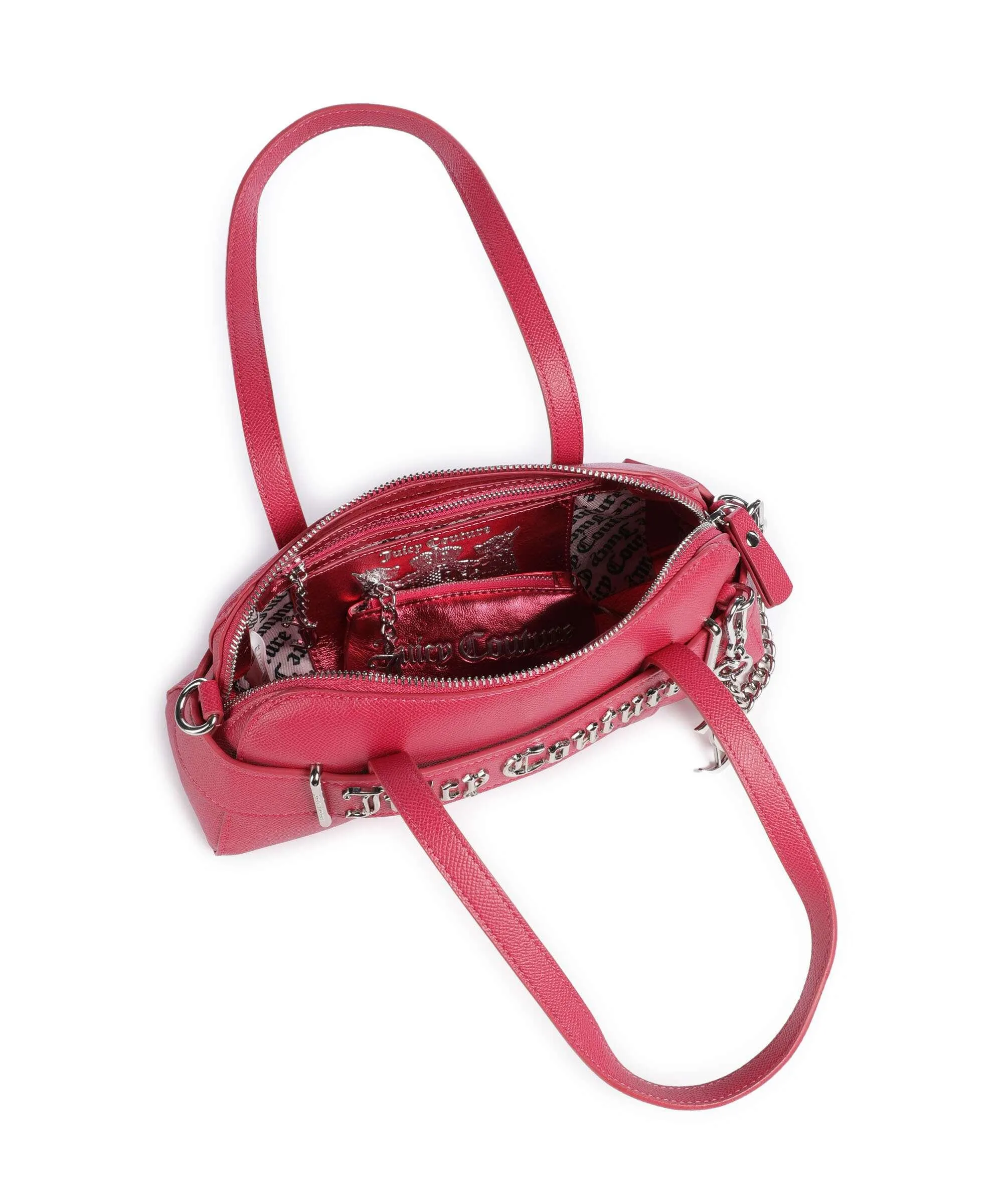  Juicy Couture Jasmine Bugatti Borsa a spalla pelle sintetica fucsia  