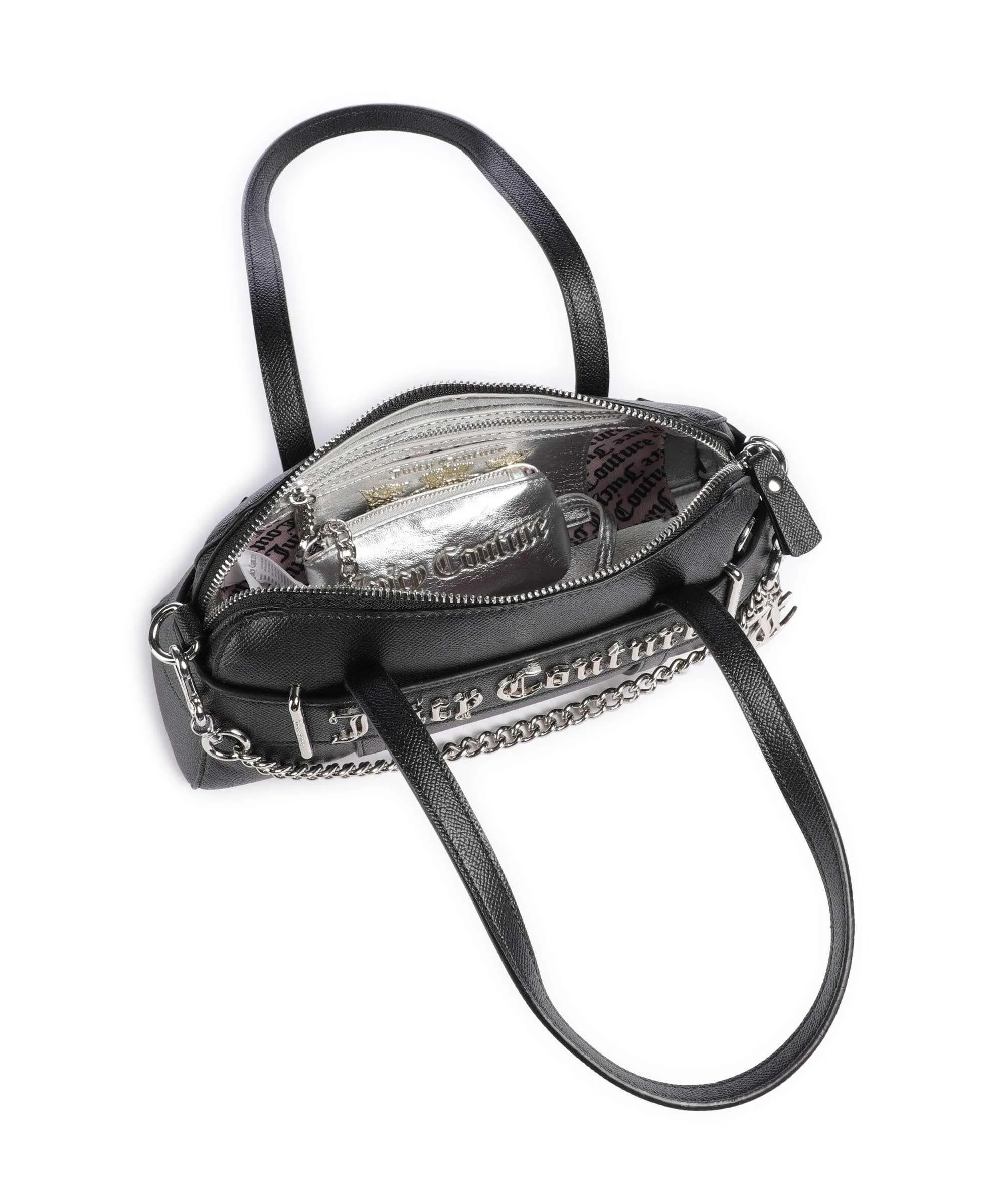  Juicy Couture Jasmine Bugatti Borsa a spalla pelle sintetica nero  