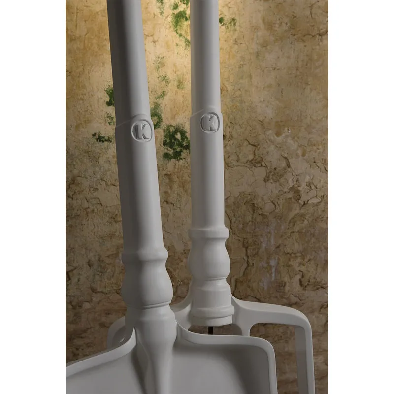 KARMAN Lampada da terra outdoor TOBIA, bianco