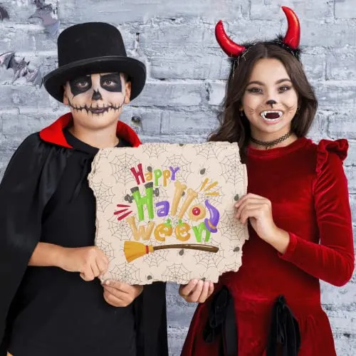 KENELS Denti Vampiro Bambino Bambina – Denti da Vampiro per Bambini - Denti Dracula da Agganciare Adatto ai Bambini- - Canini da