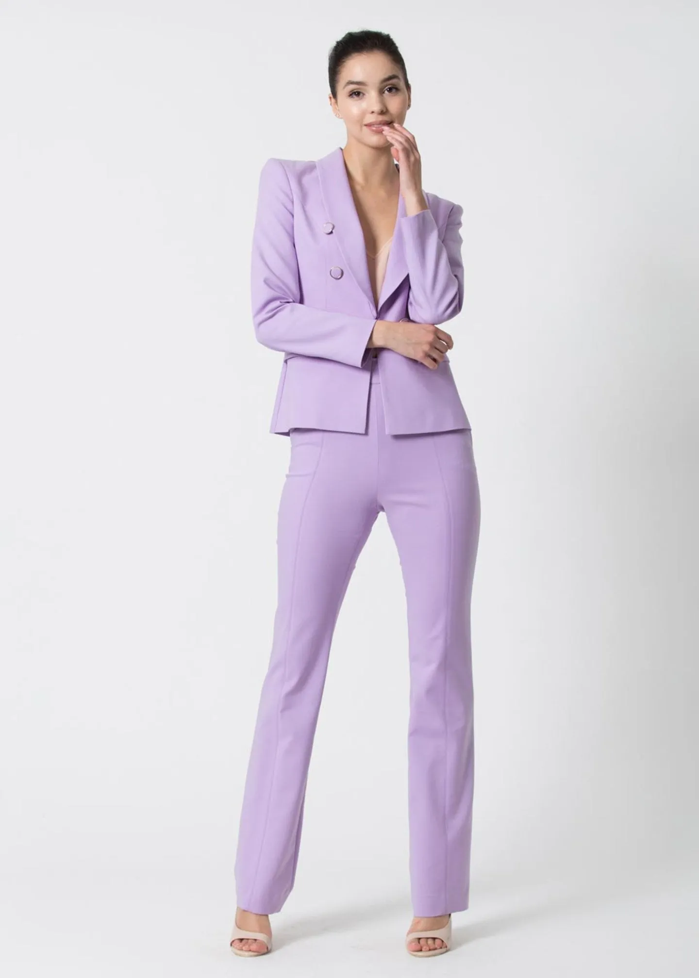 Kocca Flared Trousers / Lilac