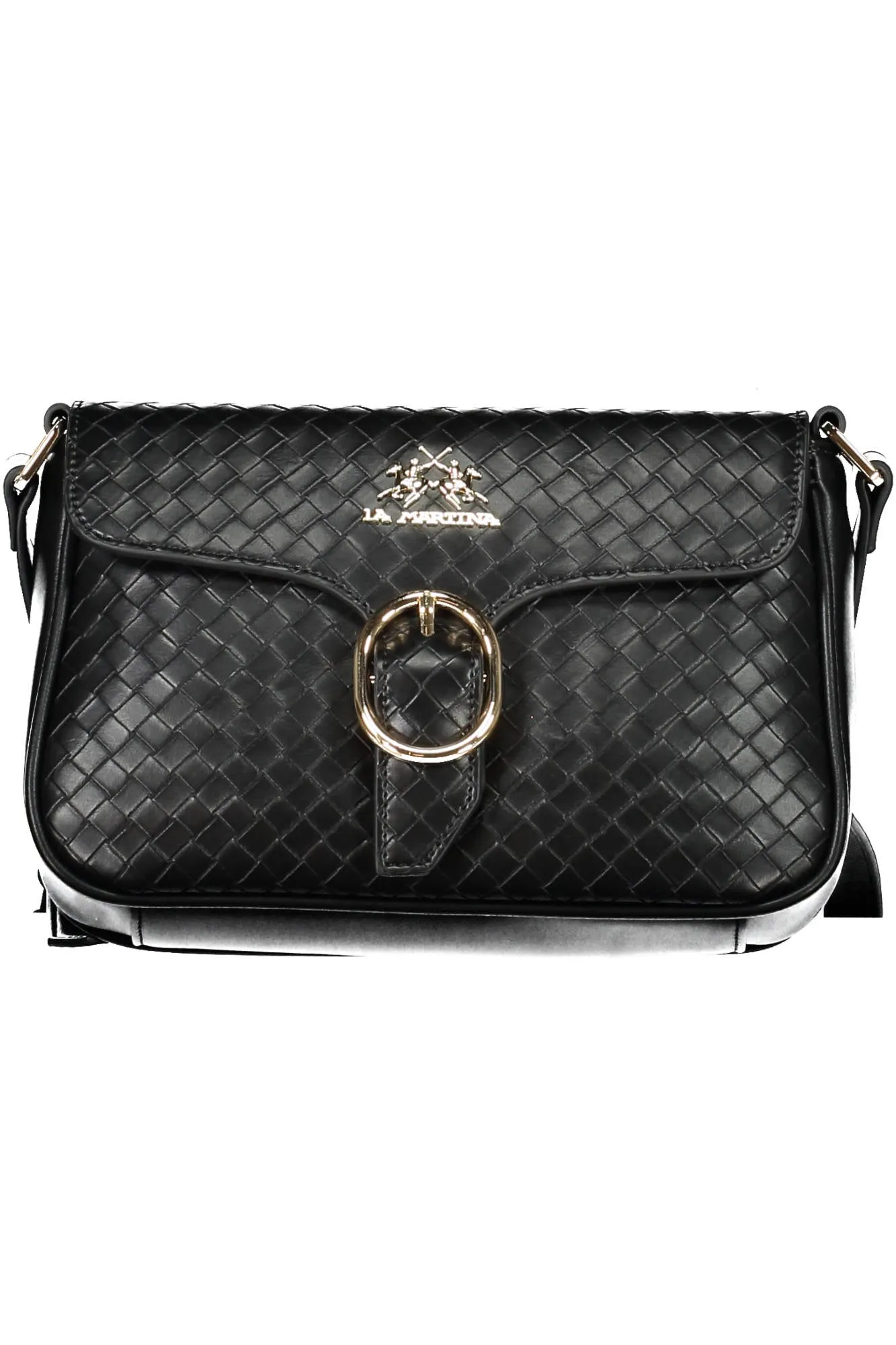 La Martina borsa nero tracolla   