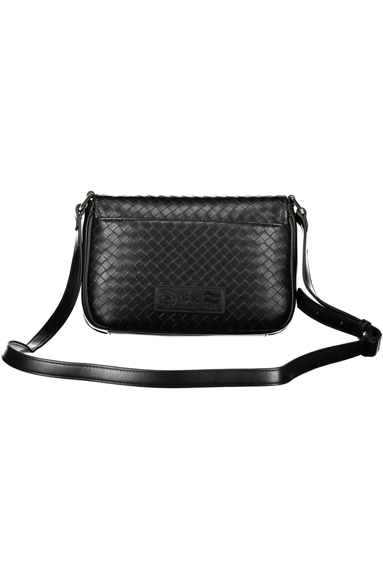 La Martina borsa nero tracolla   