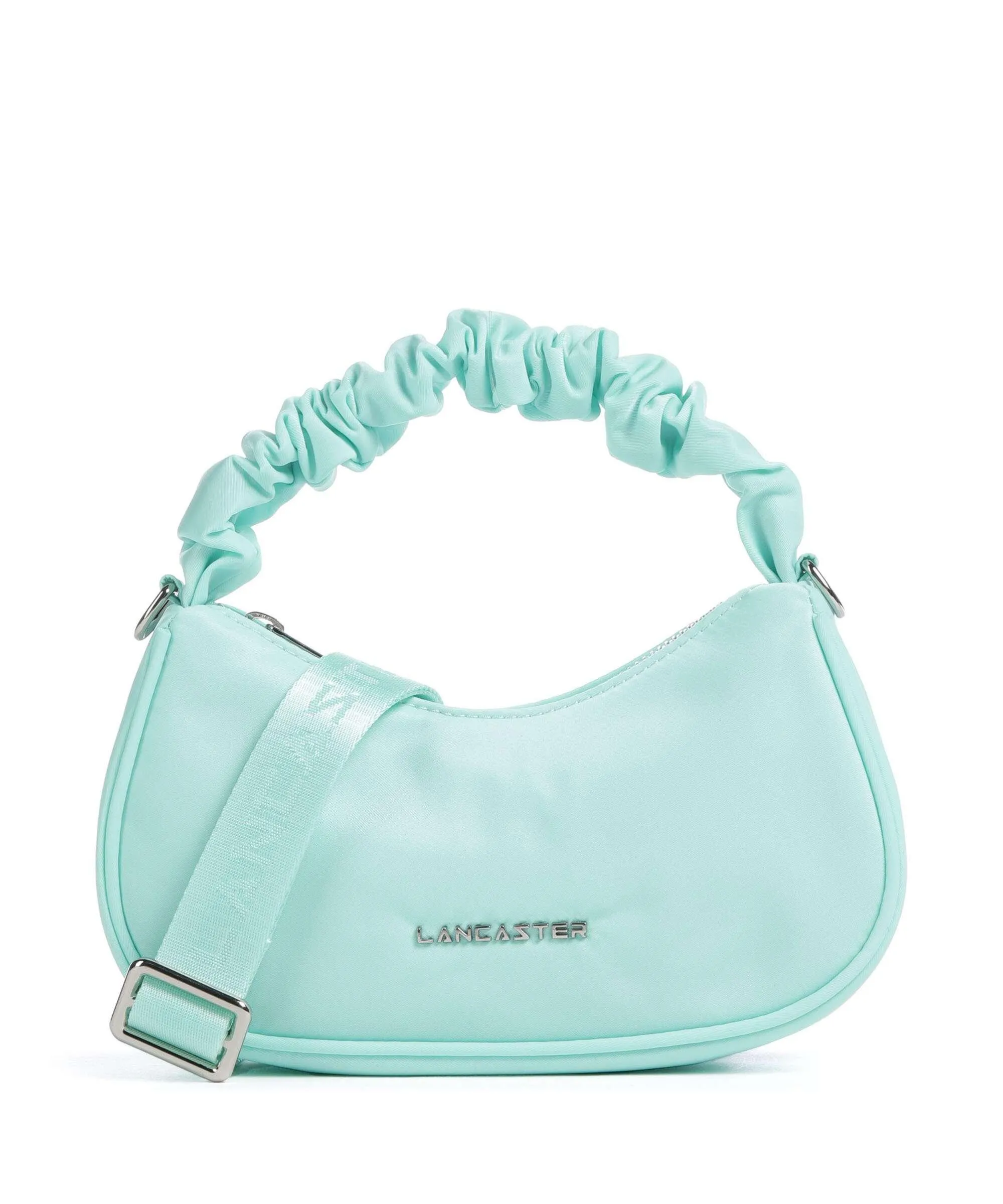  Lancaster Basic Chouchou Borsa a tracolla nylon verde menta  