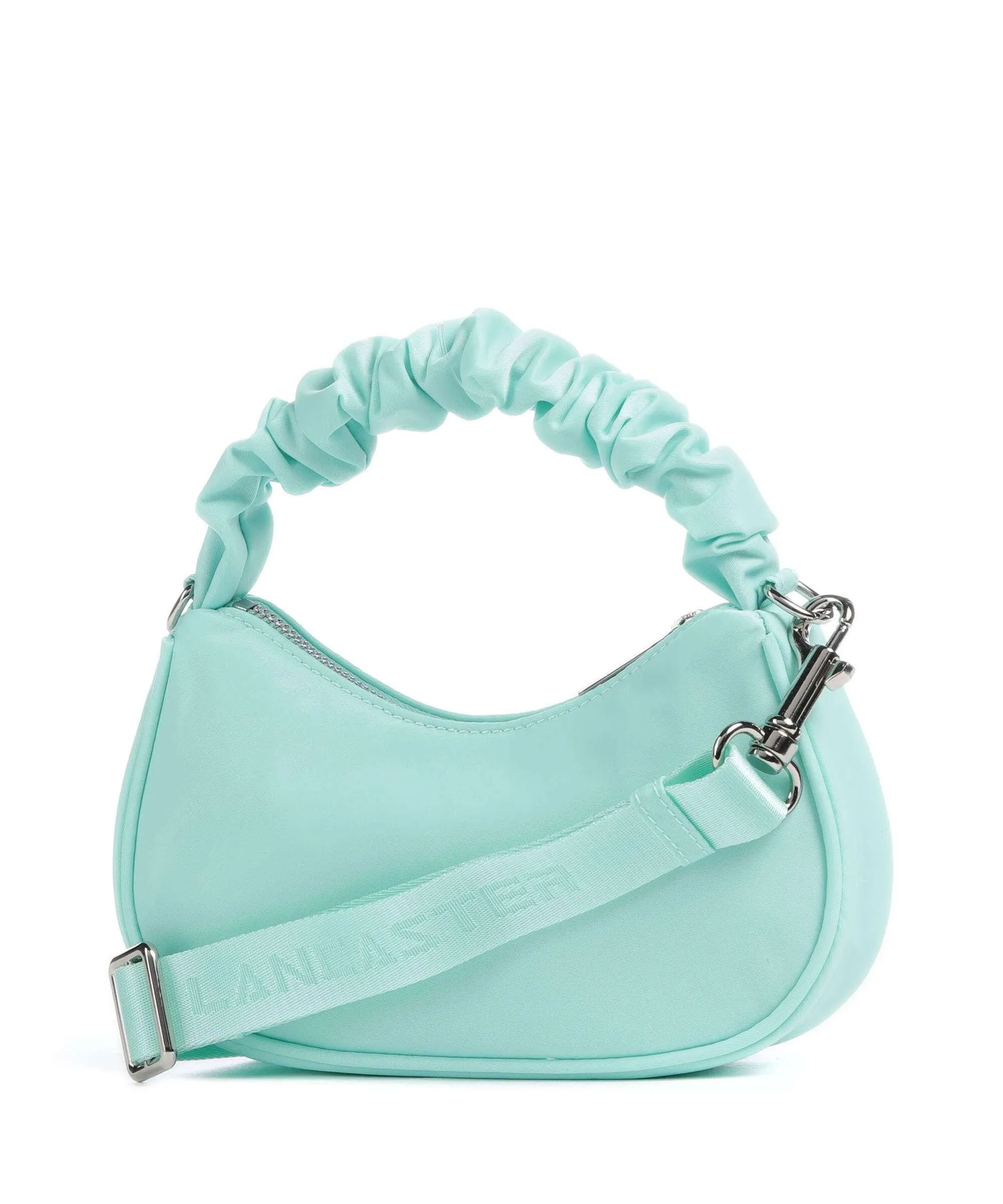  Lancaster Basic Chouchou Borsa a tracolla nylon verde menta  