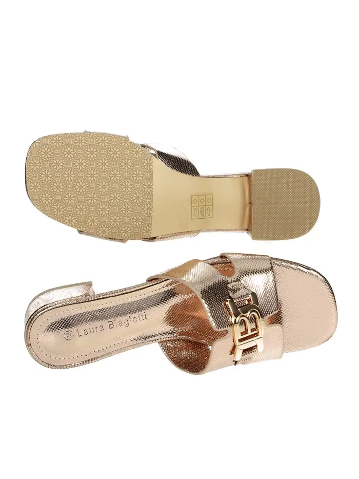 LAURA BIAGIOTTI  CIABATTE BASSE 8501 RAME