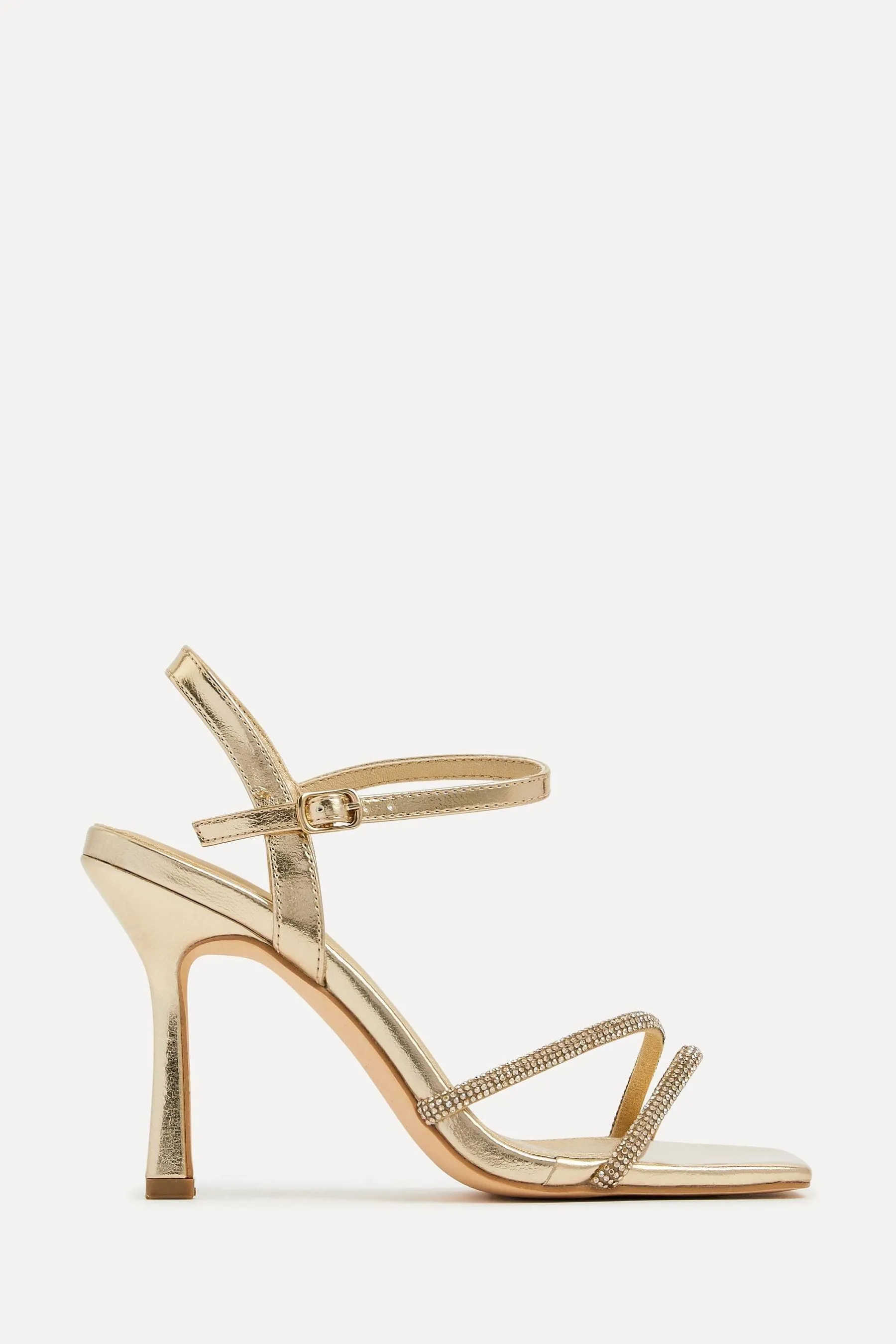 Linzi - Scarpe con tacco, strass e strass
