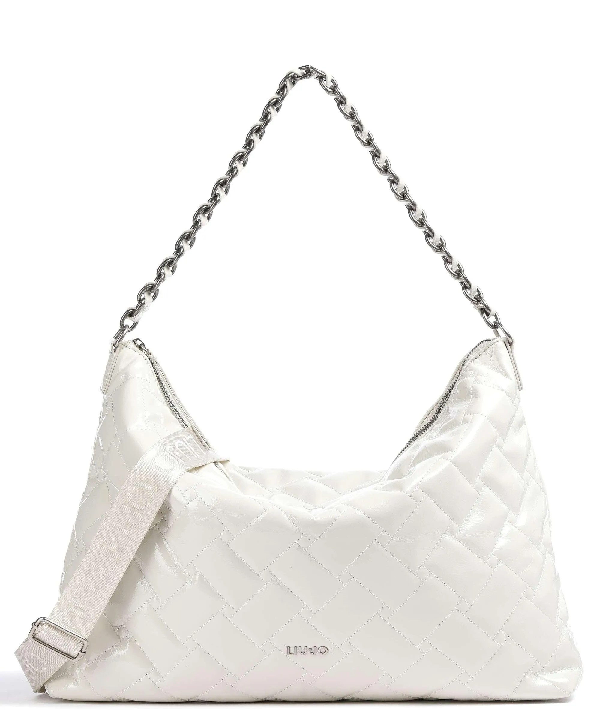  Liu Jo Mora Borsa hobo pelle sintetica avorio  