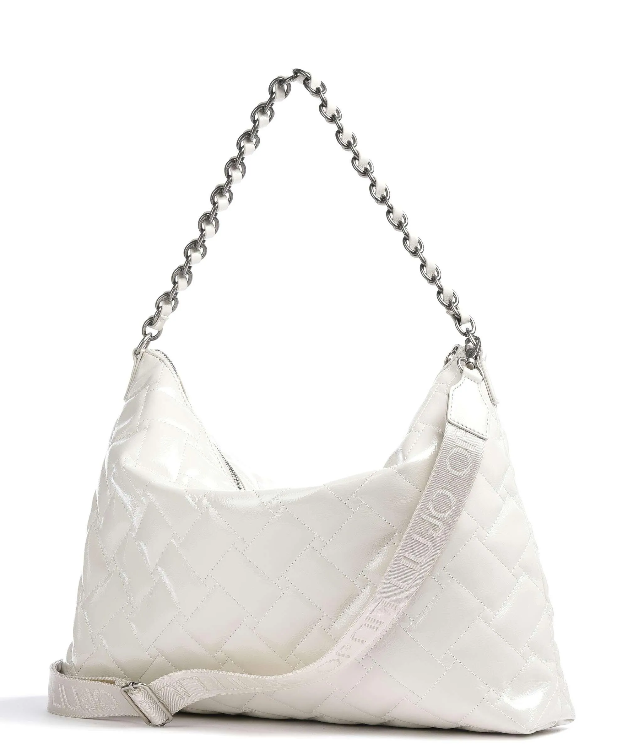  Liu Jo Mora Borsa hobo pelle sintetica avorio  