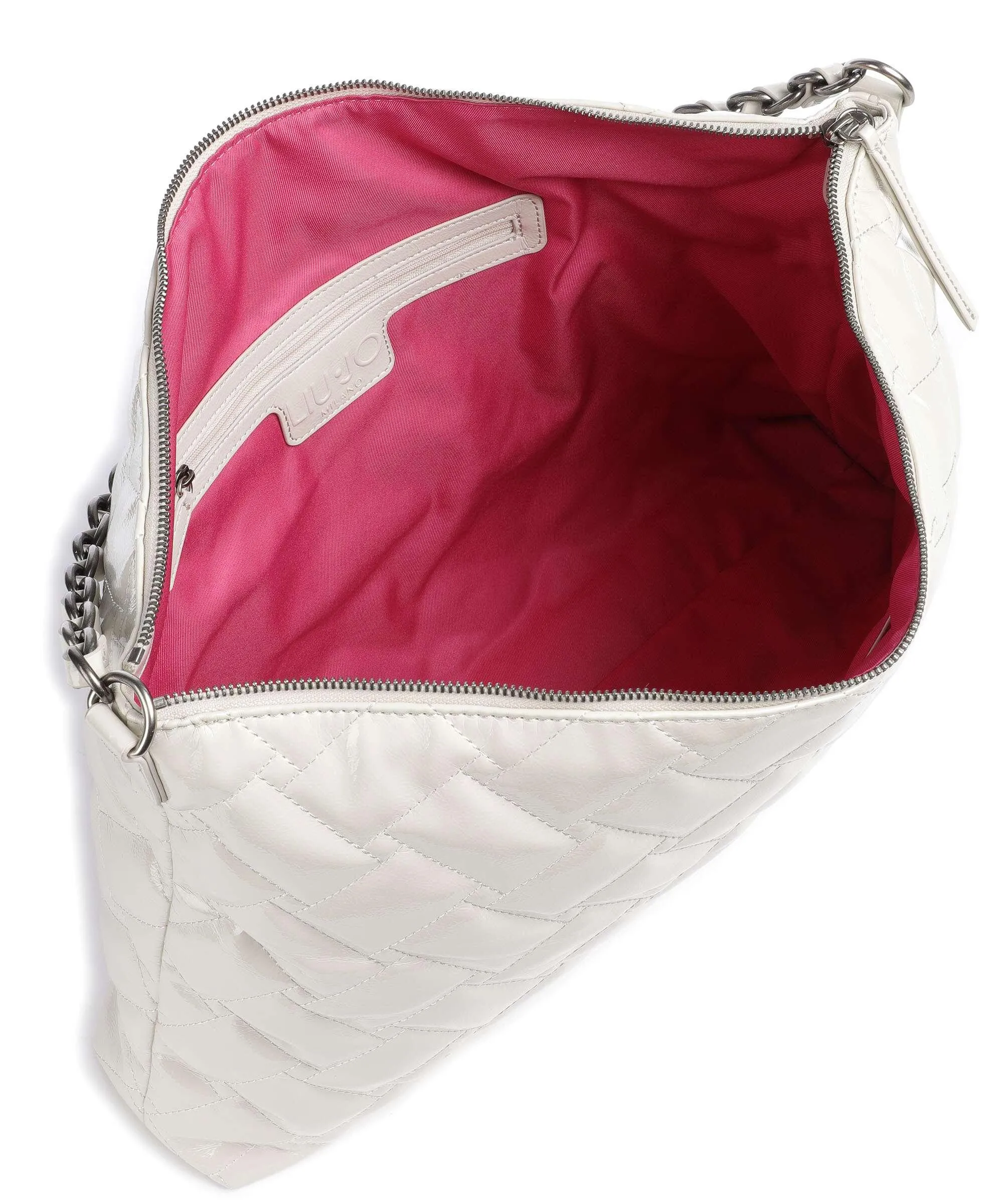  Liu Jo Mora Borsa hobo pelle sintetica avorio  