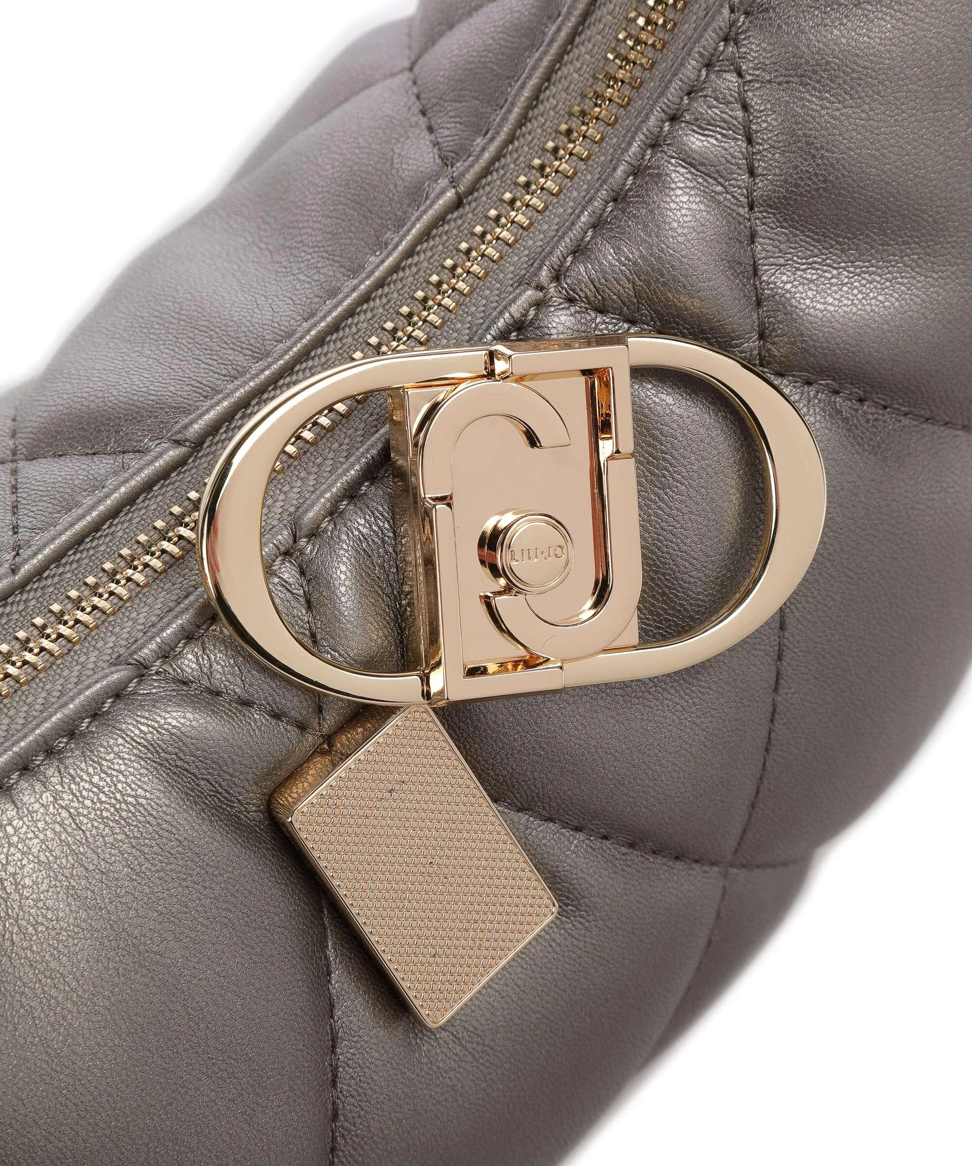  Liu Jo Thilini Borsa hobo pelle sintetica argento  