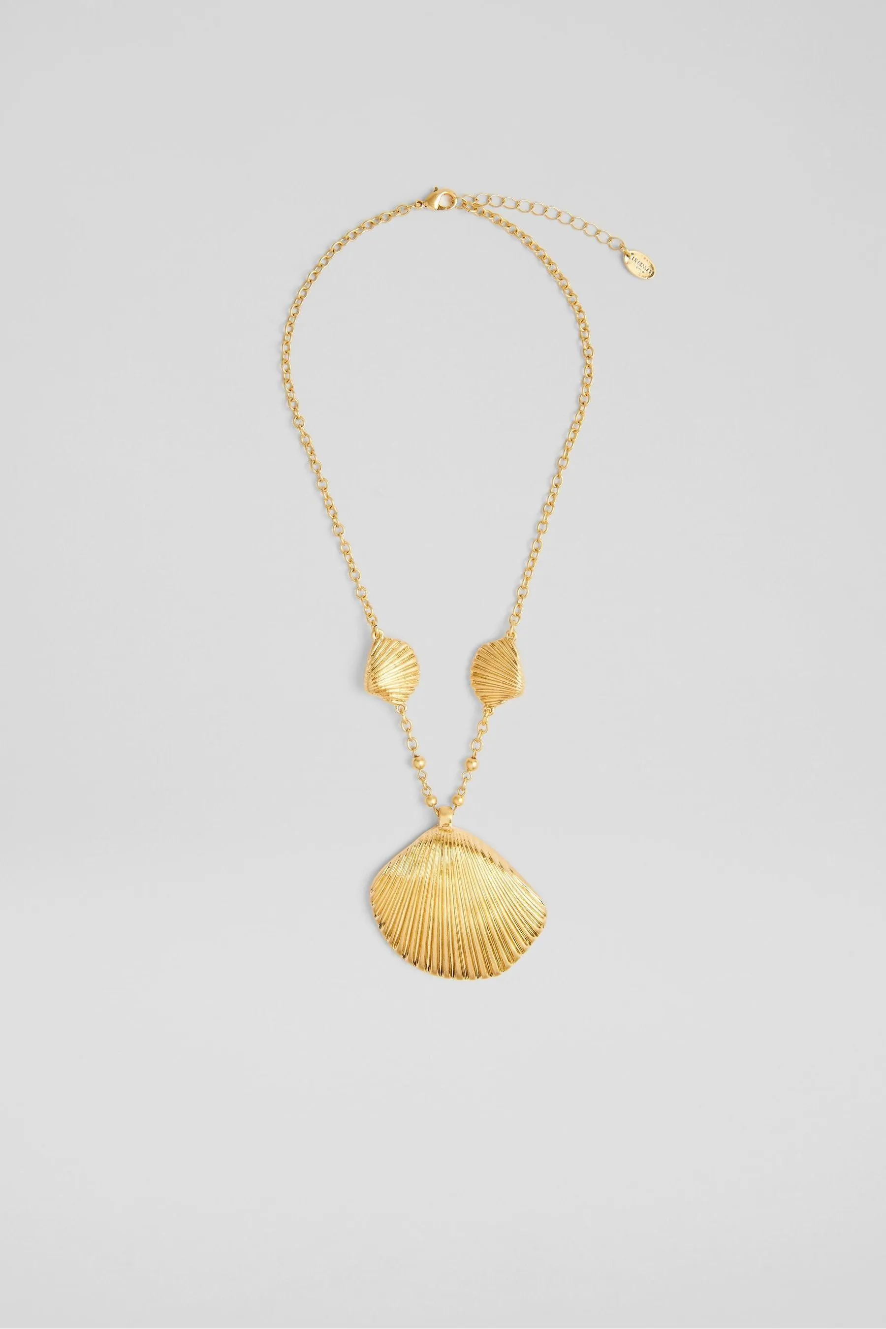 LK Bennett - Collana corallo con conchiglia