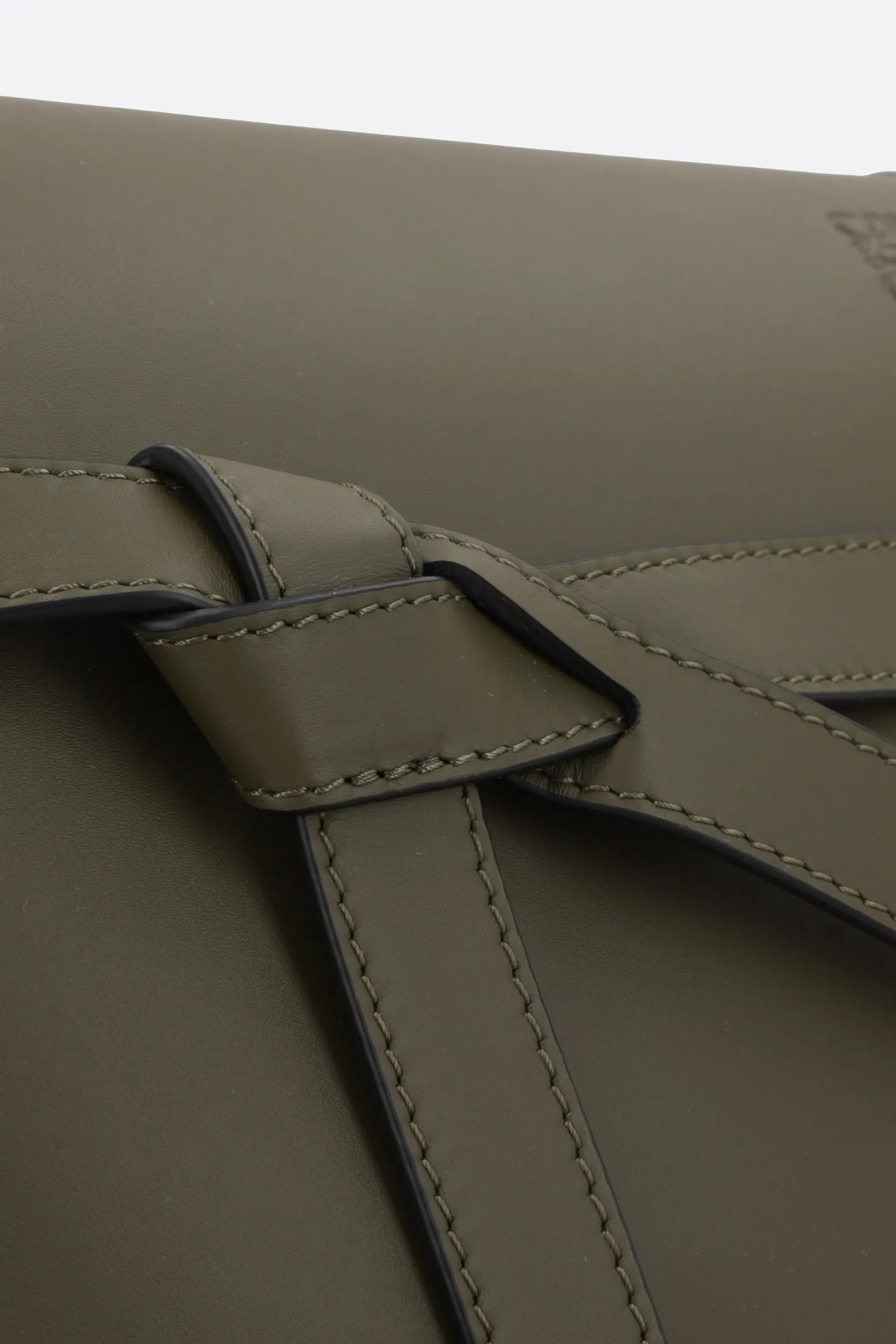  LOEWE borsa a spalla Gate small in pelle liscia 