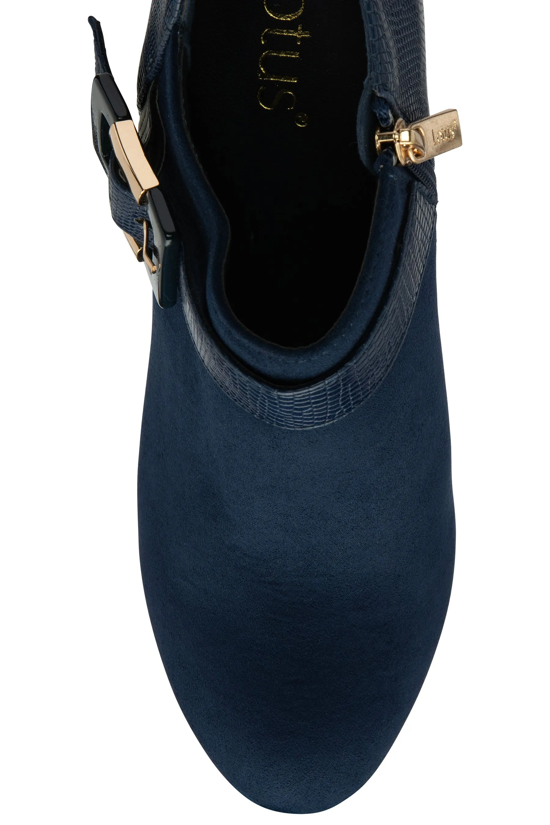 Lotus - Scarpe Stivali con tacco e zip