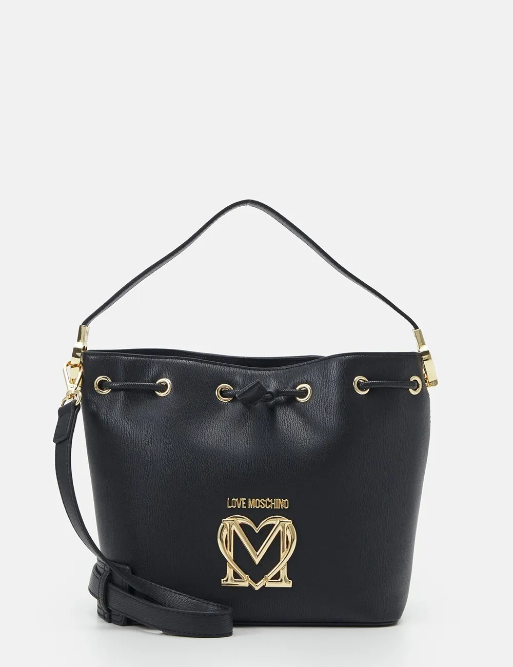 Love Moschino     Borsa a secchiello Pu Nero