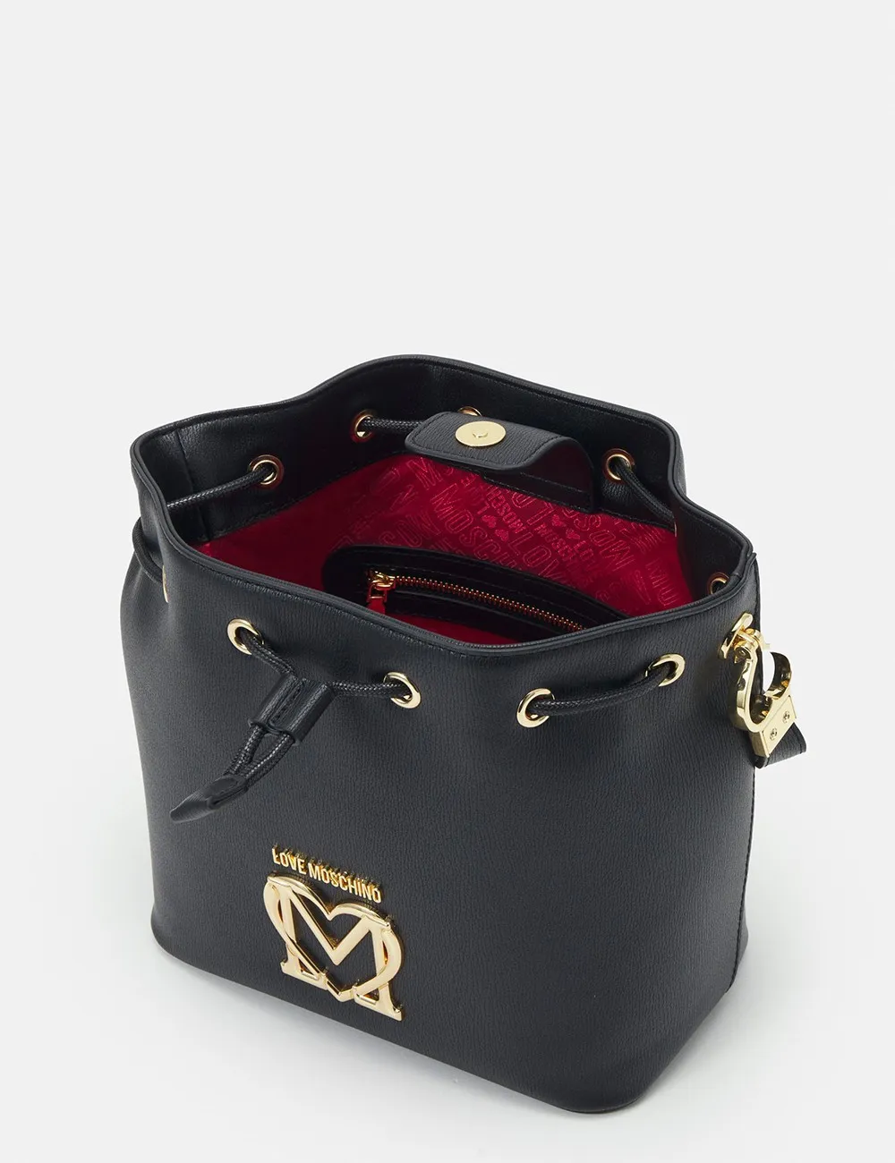 Love Moschino     Borsa a secchiello Pu Nero
