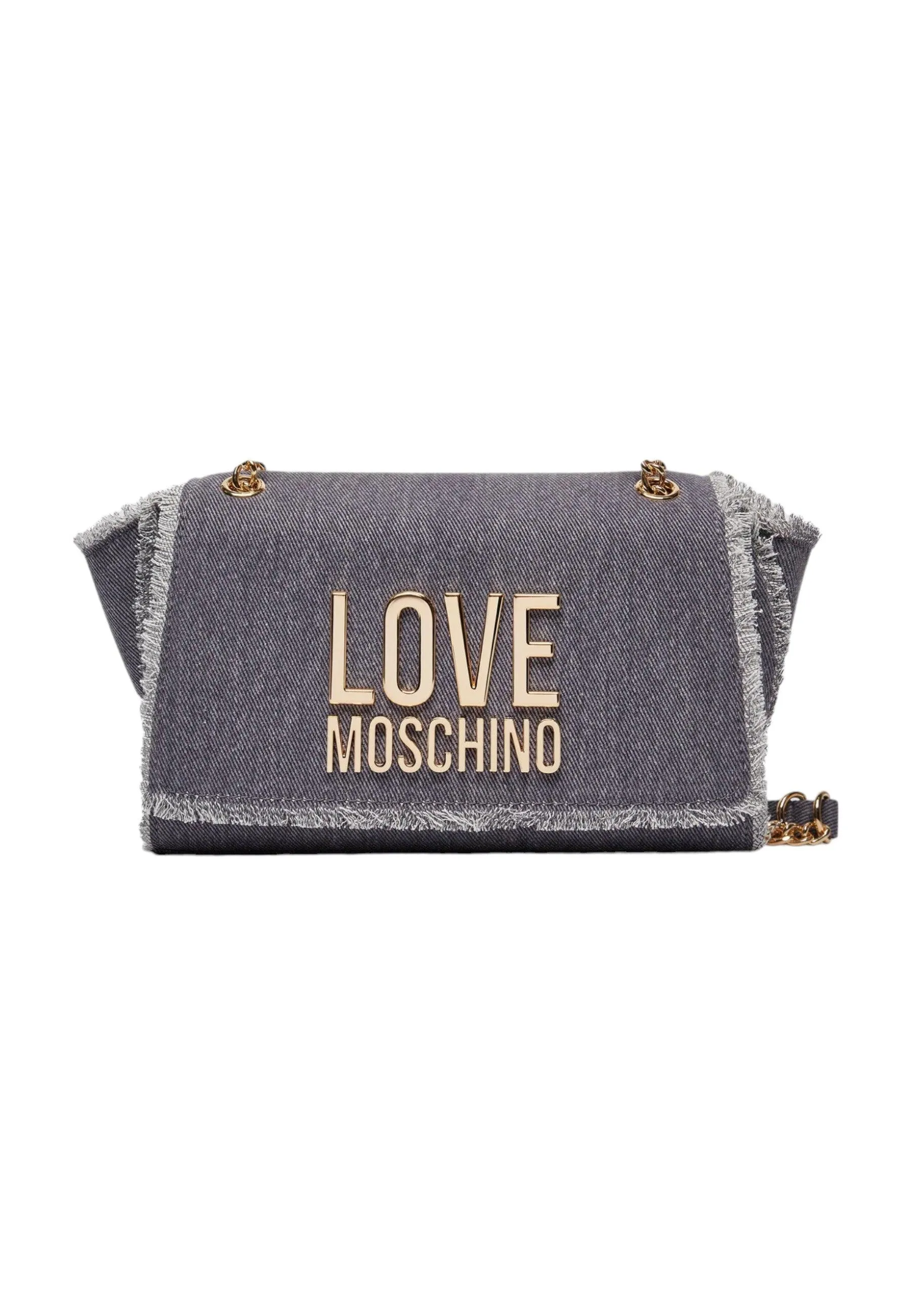 LOVE MOSCHINO Borsa Shoulder Donna Azzurro Blu JC4317PP0IKQ0765