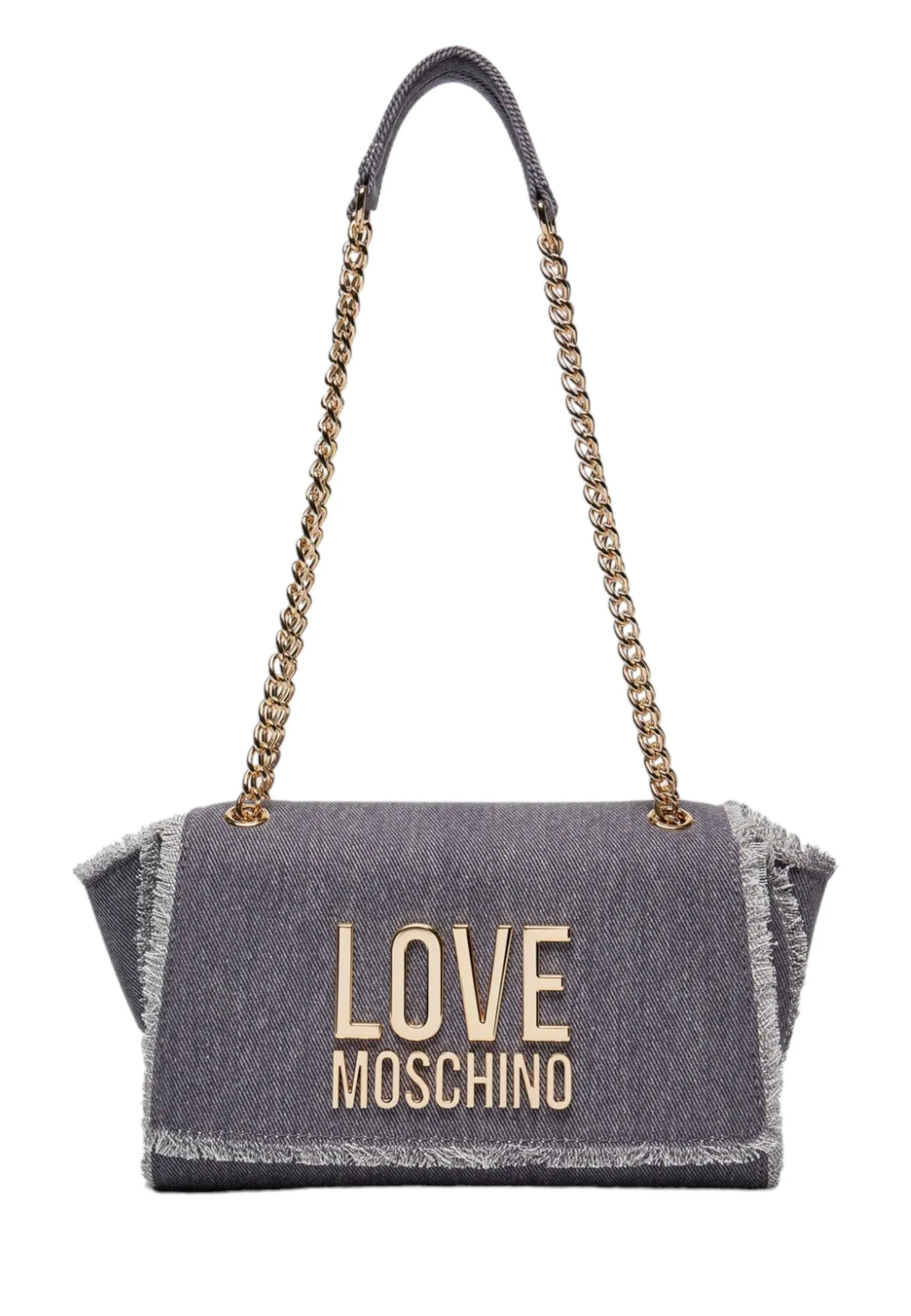 LOVE MOSCHINO Borsa Shoulder Donna Azzurro Blu JC4317PP0IKQ0765