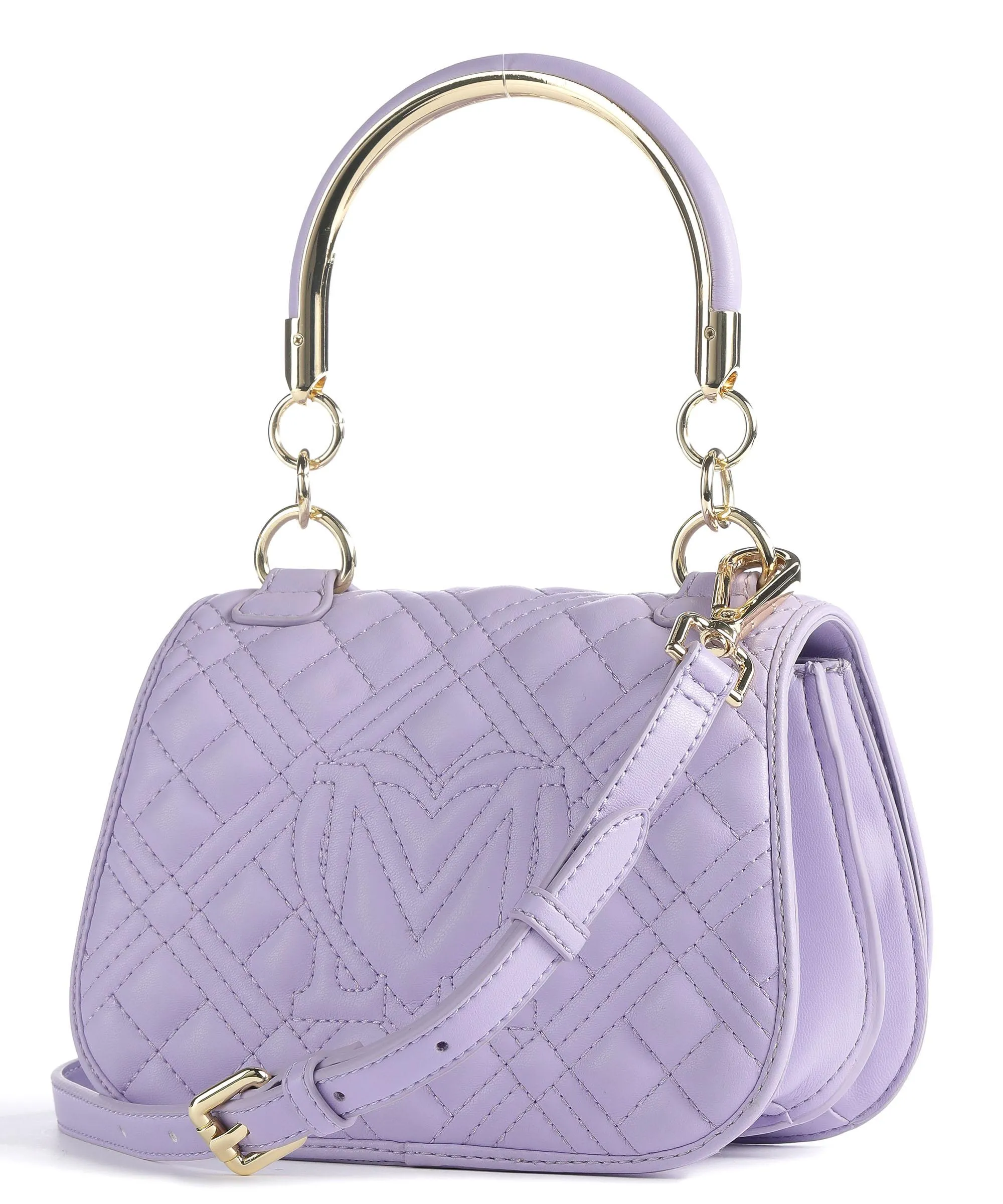  Love Moschino Smart Daily Borsa a tracolla pelle sintetica lavanda  