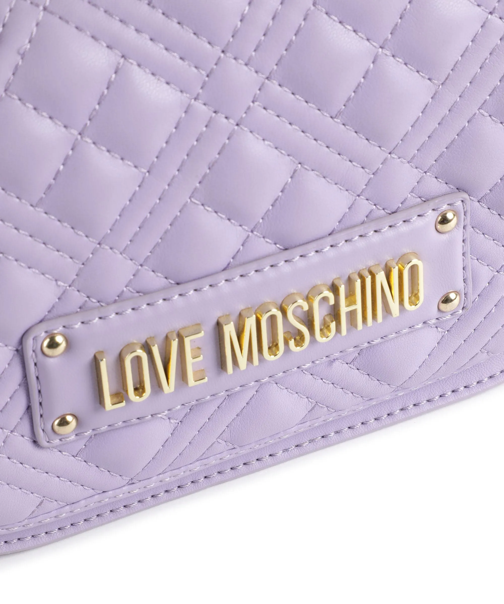  Love Moschino Smart Daily Borsa a tracolla pelle sintetica lavanda  