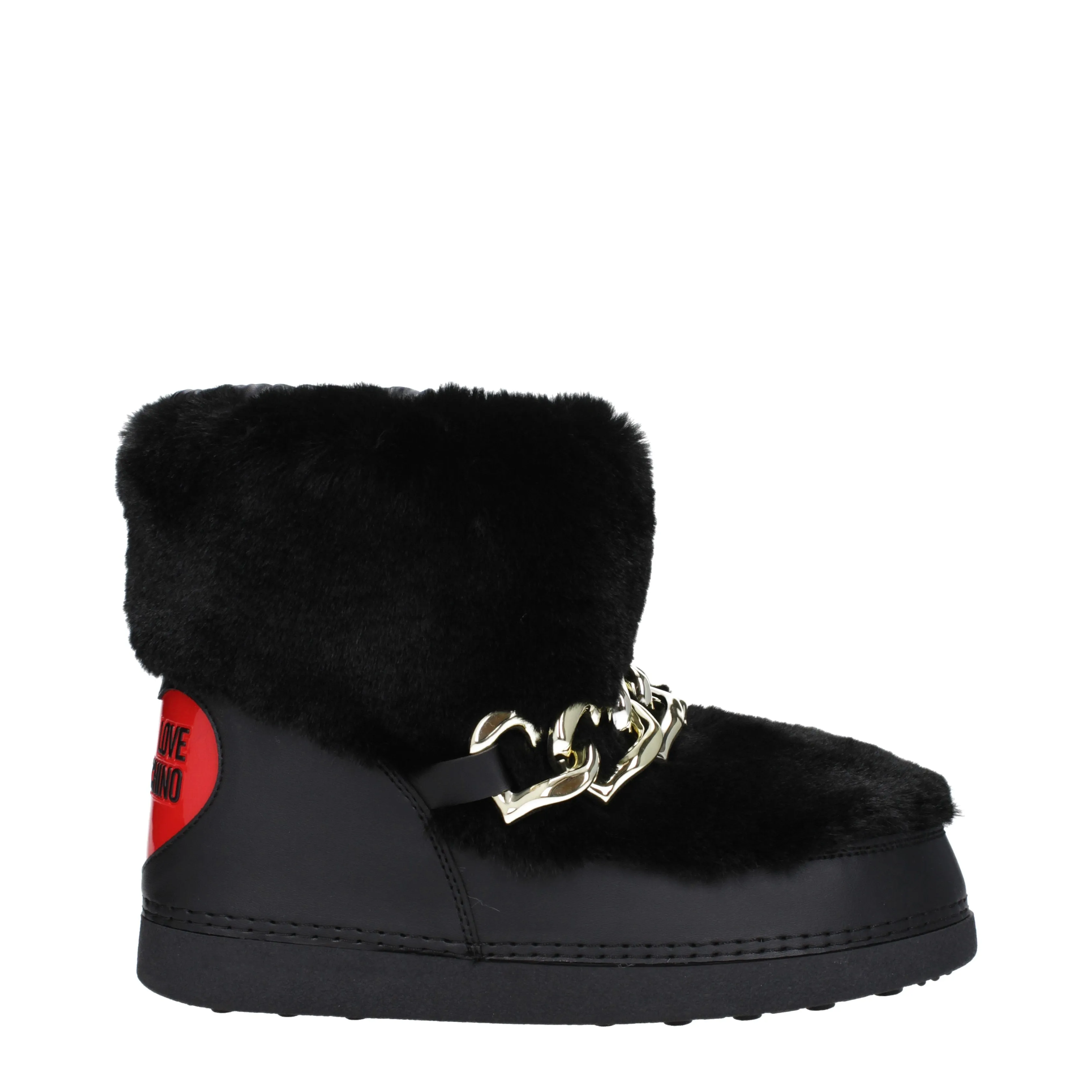 Love Moschino Stivaletti Donna Poliestere Nero
