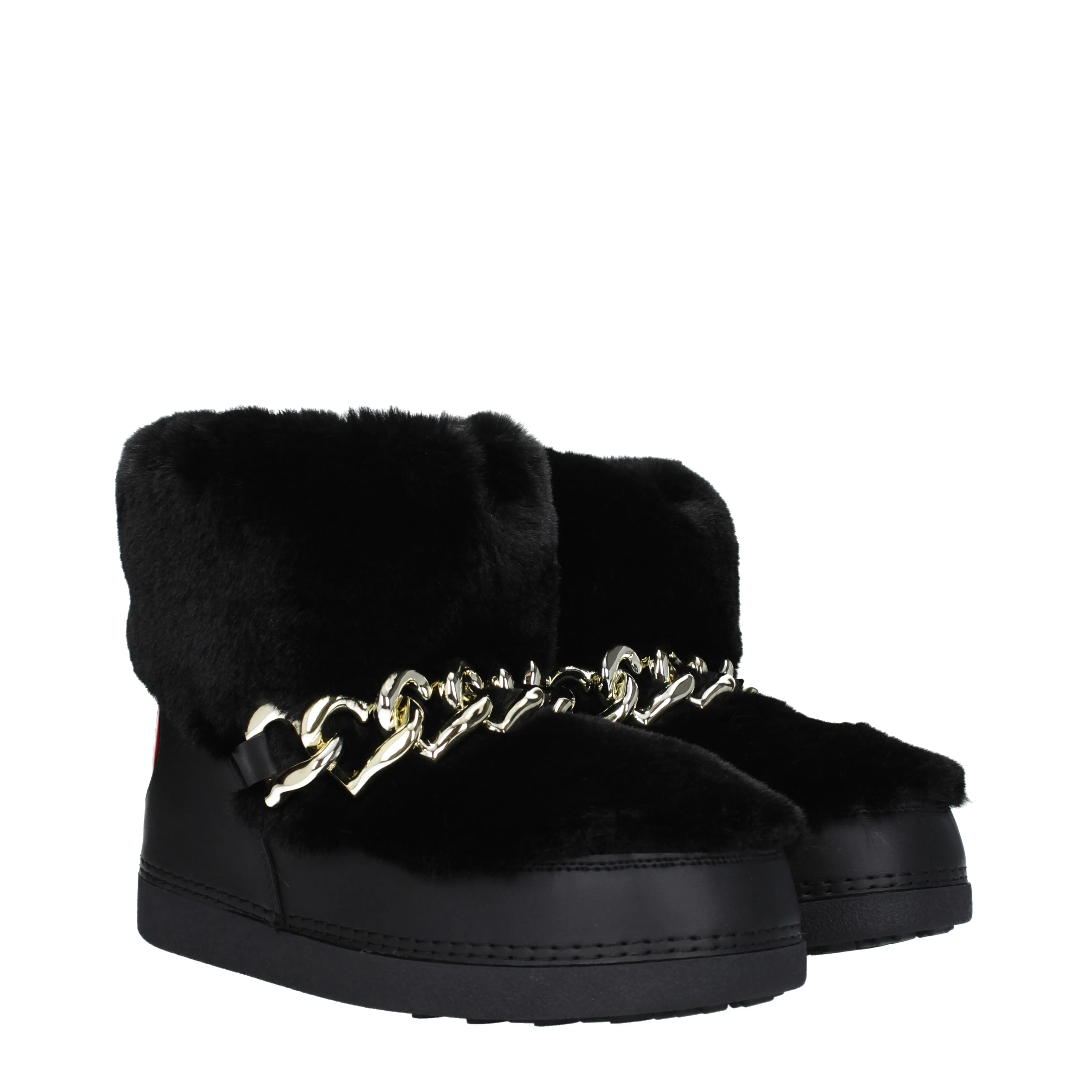 Love Moschino Stivaletti Donna Poliestere Nero