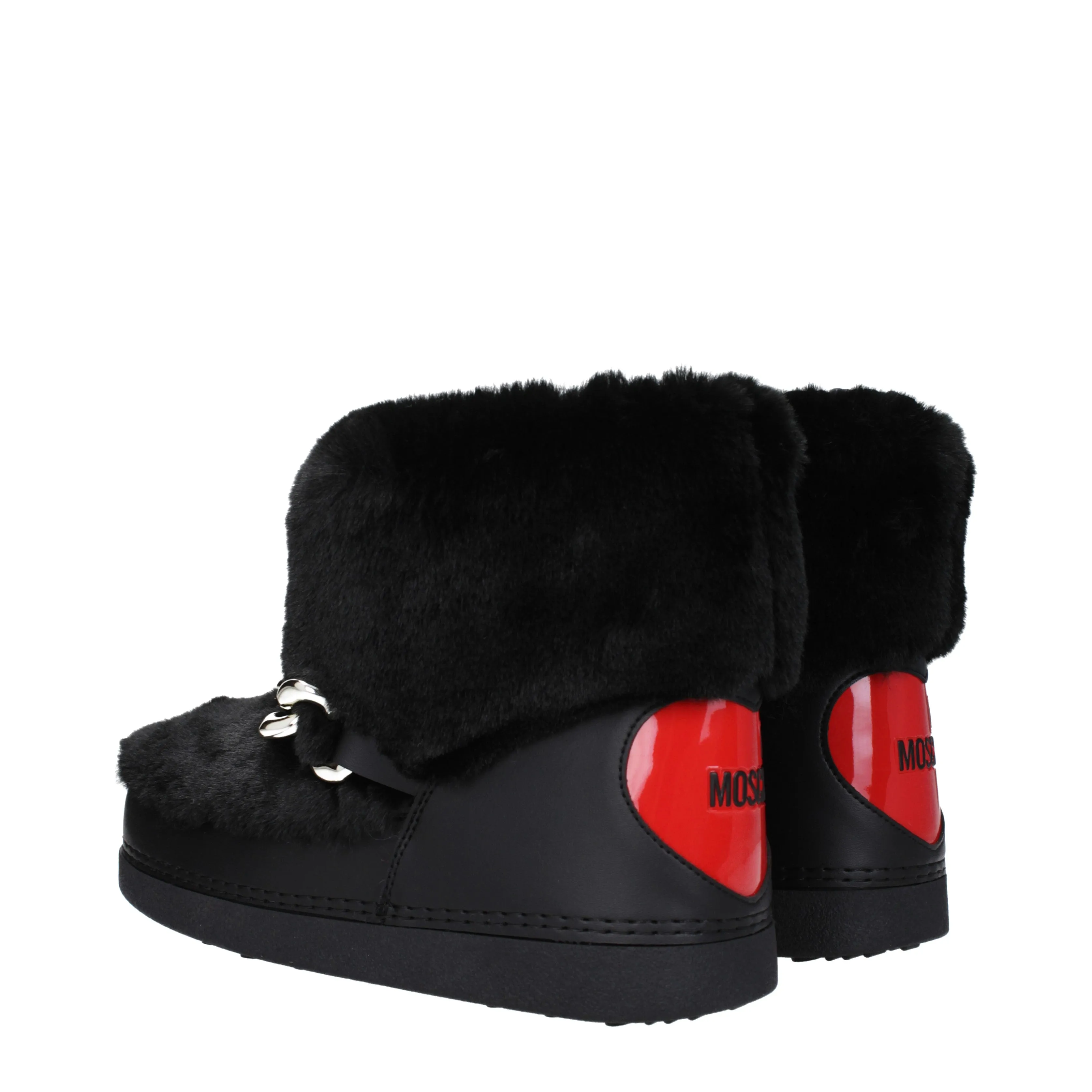 Love Moschino Stivaletti Donna Poliestere Nero