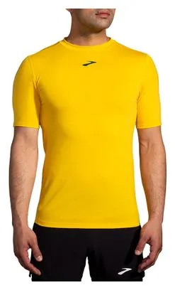 Maglia a manica corta Brooks High Point Trail Yellow Uomo