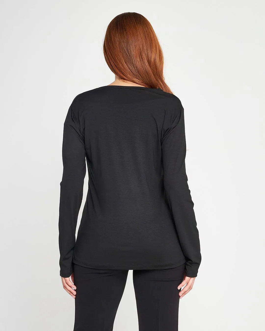 Maglia stampa provenzale Nero