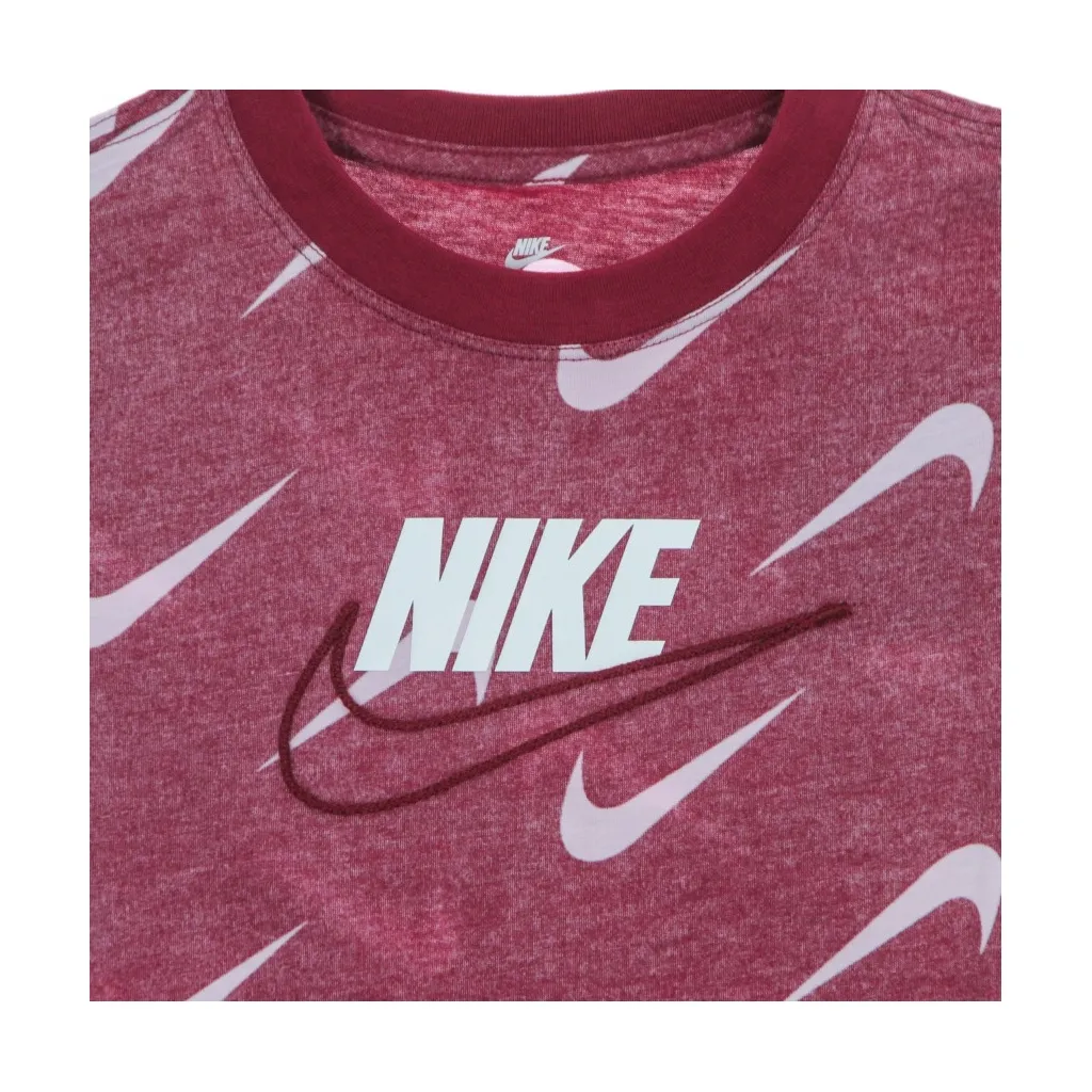maglietta ragazza tee RUSH MAROON