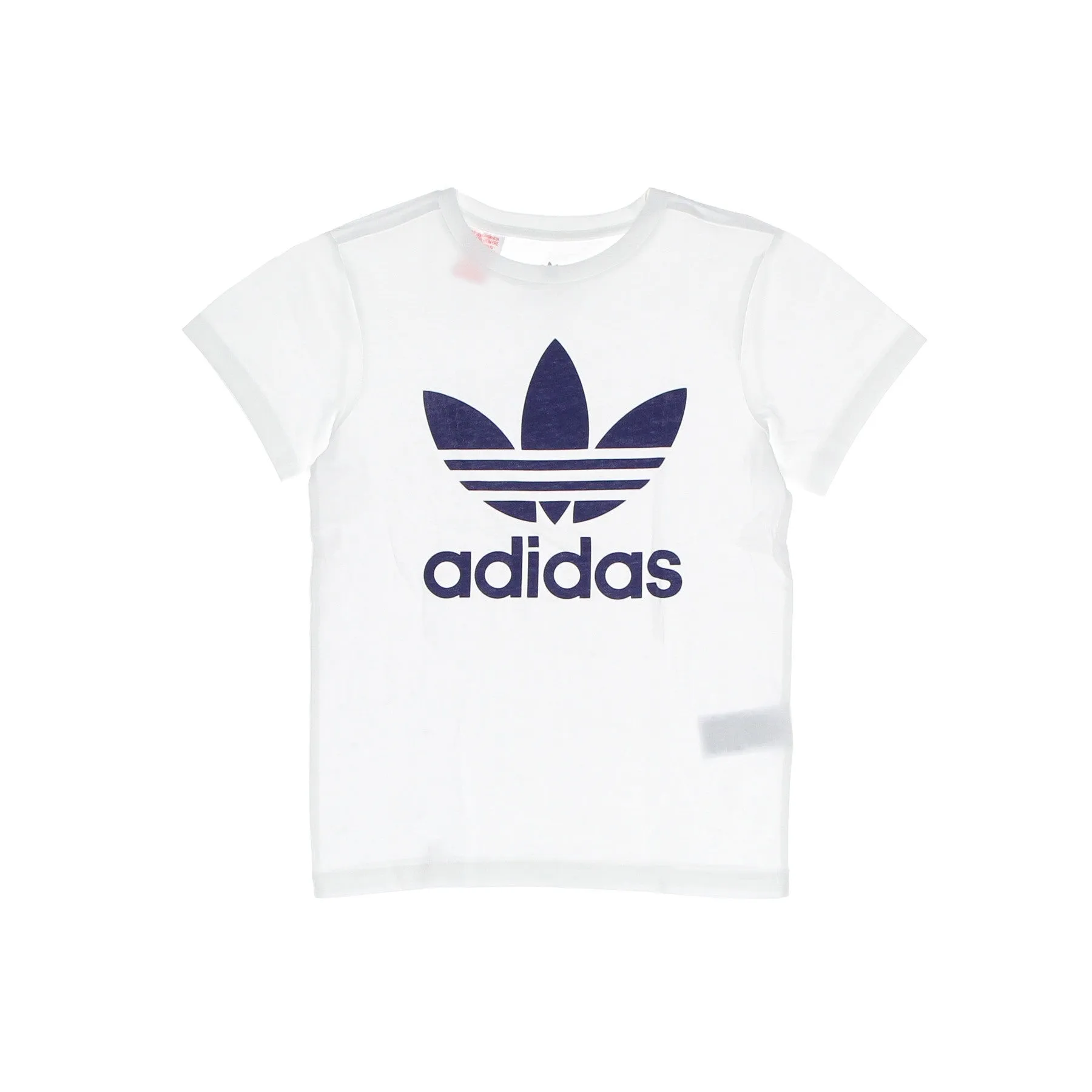 Maglietta Ragazzo Trefoil Tee White/night Sky