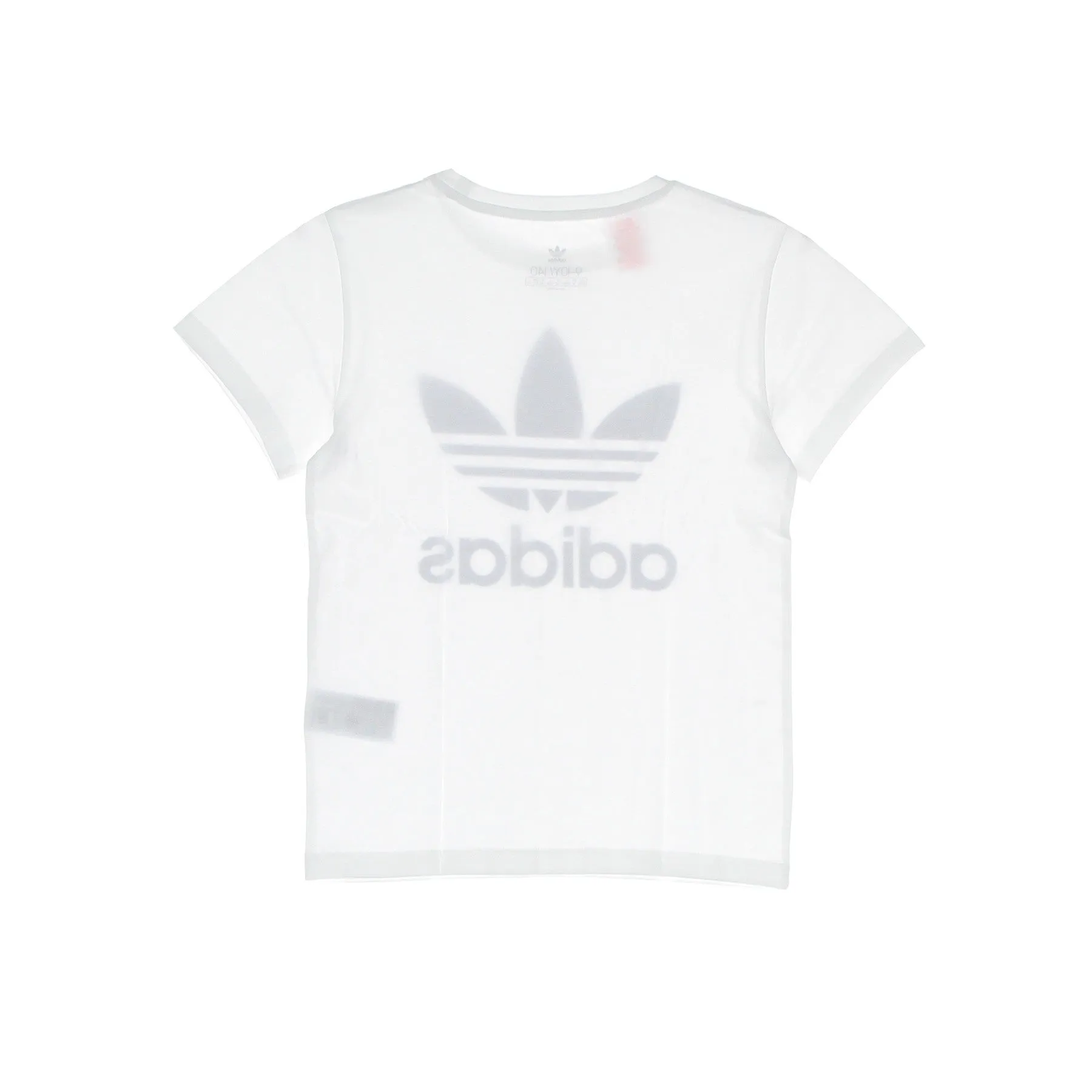 Maglietta Ragazzo Trefoil Tee White/night Sky