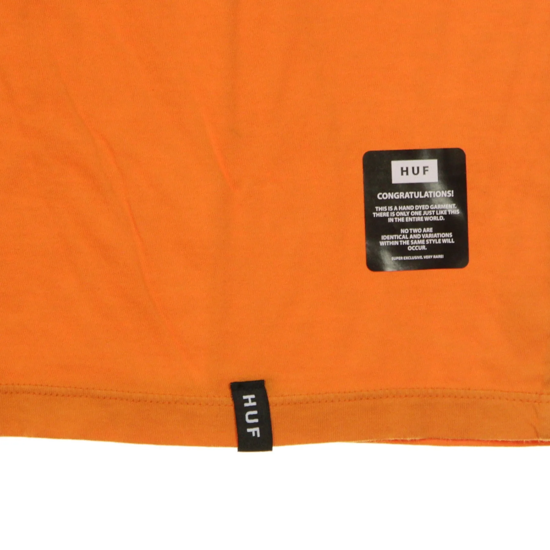 Maglietta Uomo Essentials Box Logo Russet Orange